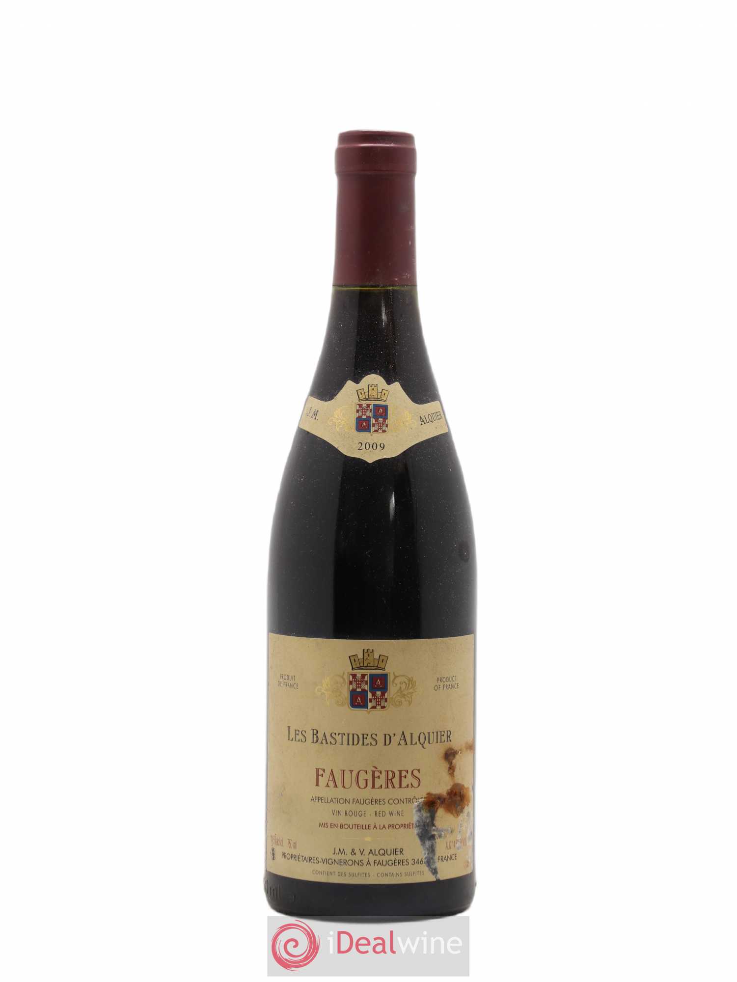 Faugères Domaine Jean-Michel Alquier Les Bastides d'Alquier 2009 - Lot de 1 bouteille - 0