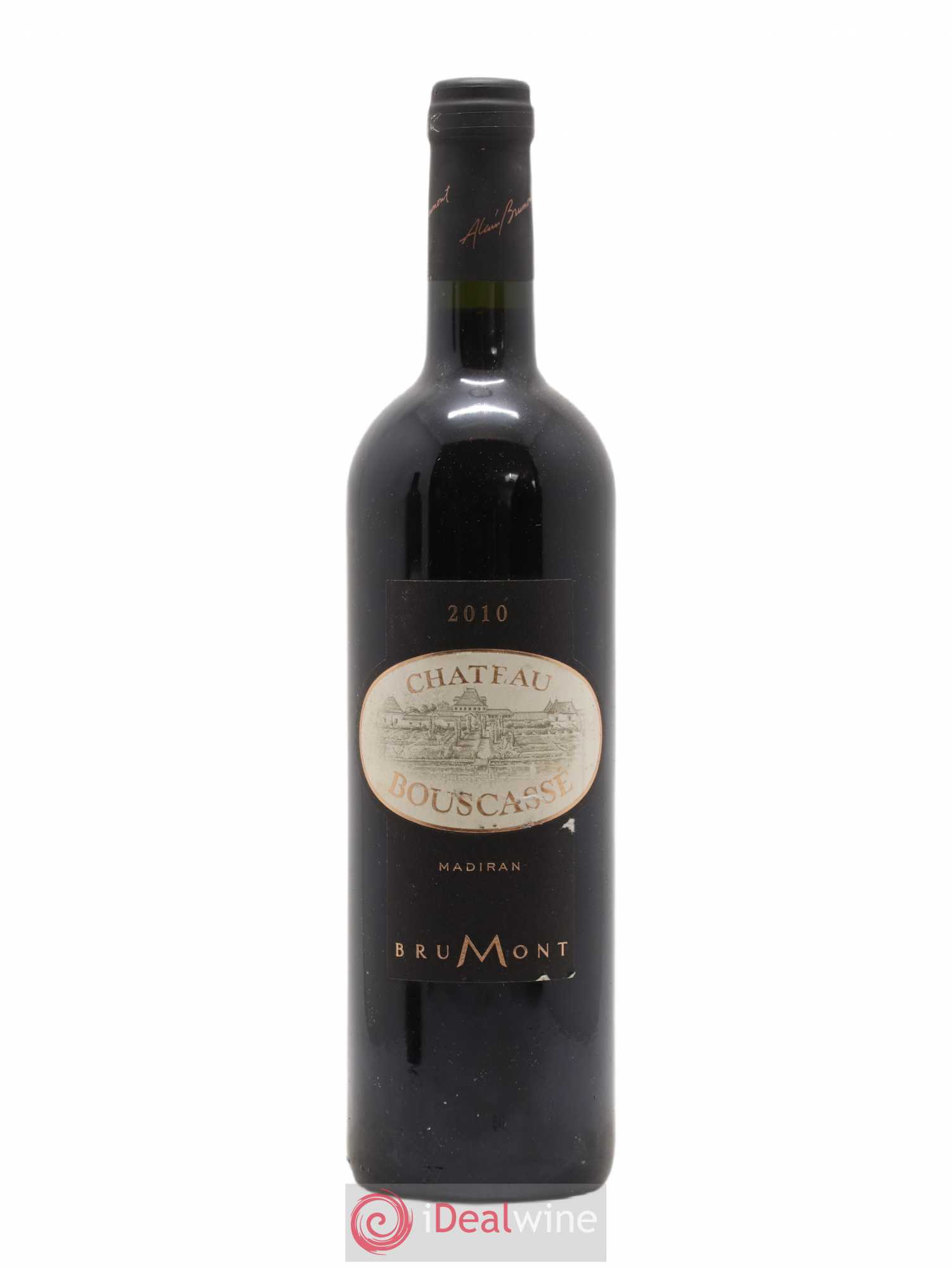 Madiran Château Bouscassé Alain Brumont 2010 - Lot de 1 bouteille - 0