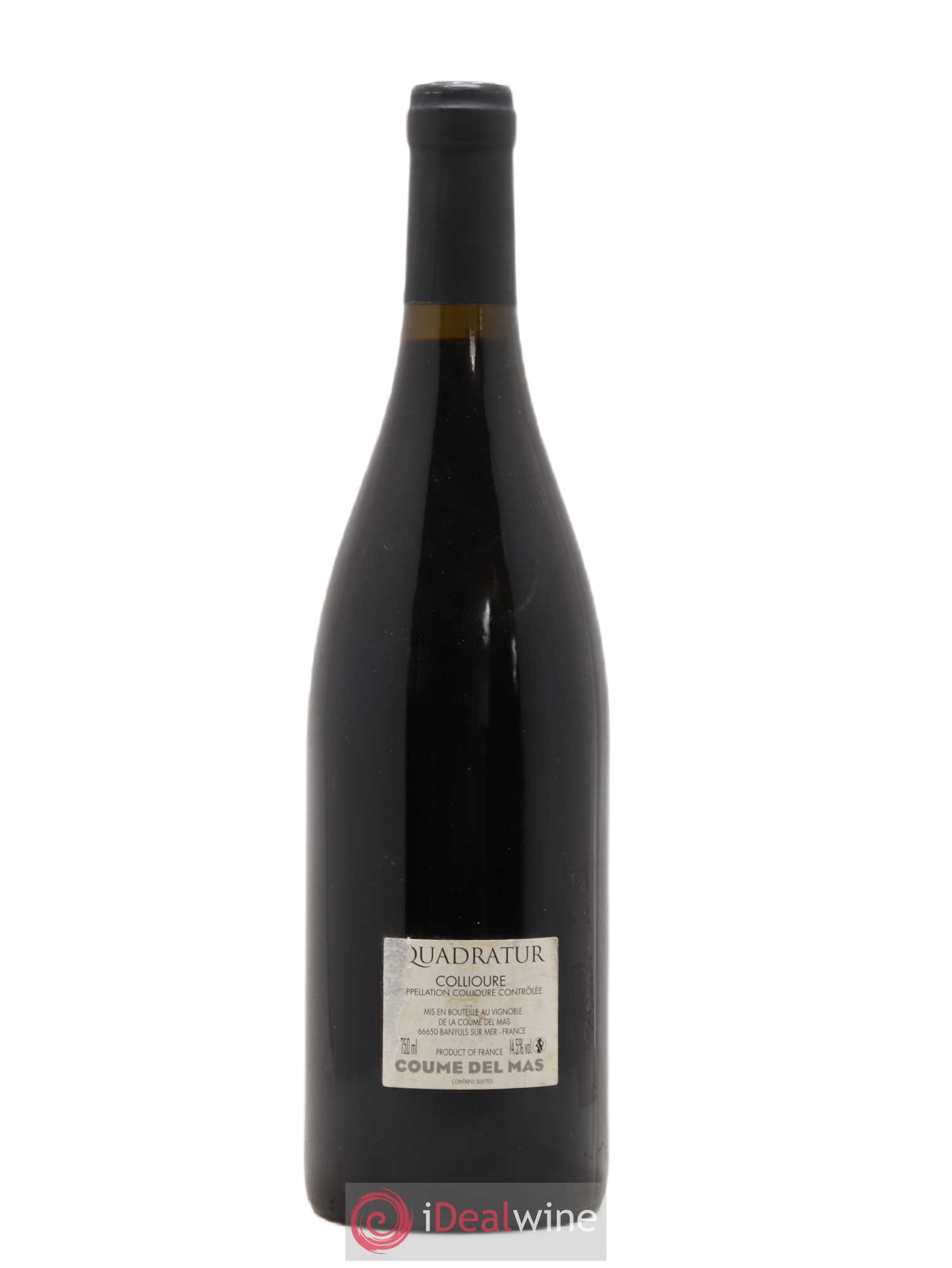 Collioure Coume del Mas Quadratur 2014 - Lot de 1 bouteille - 1