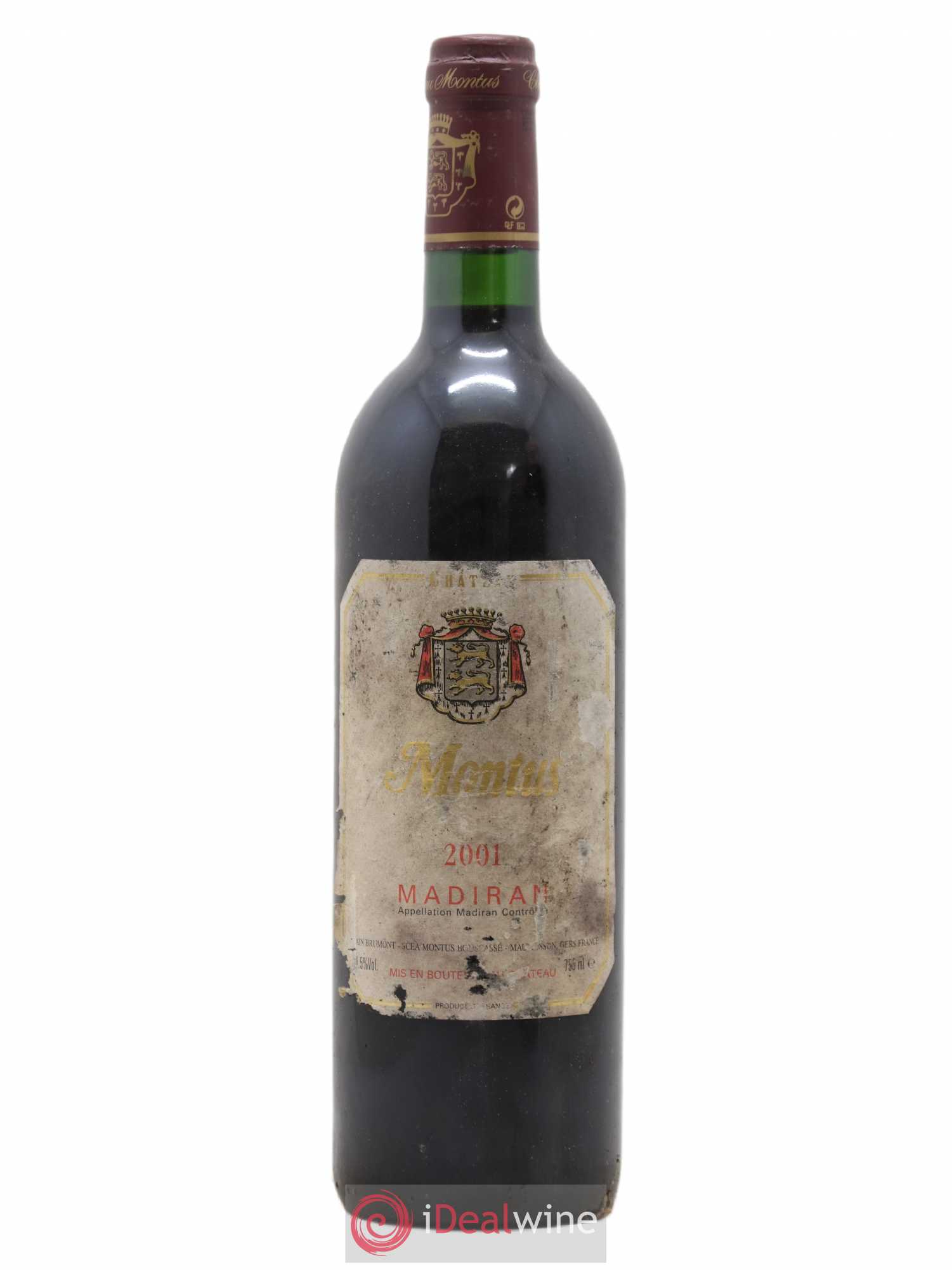 Madiran Château Montus Alain Brumont 2001 - Lot de 1 bouteille - 0