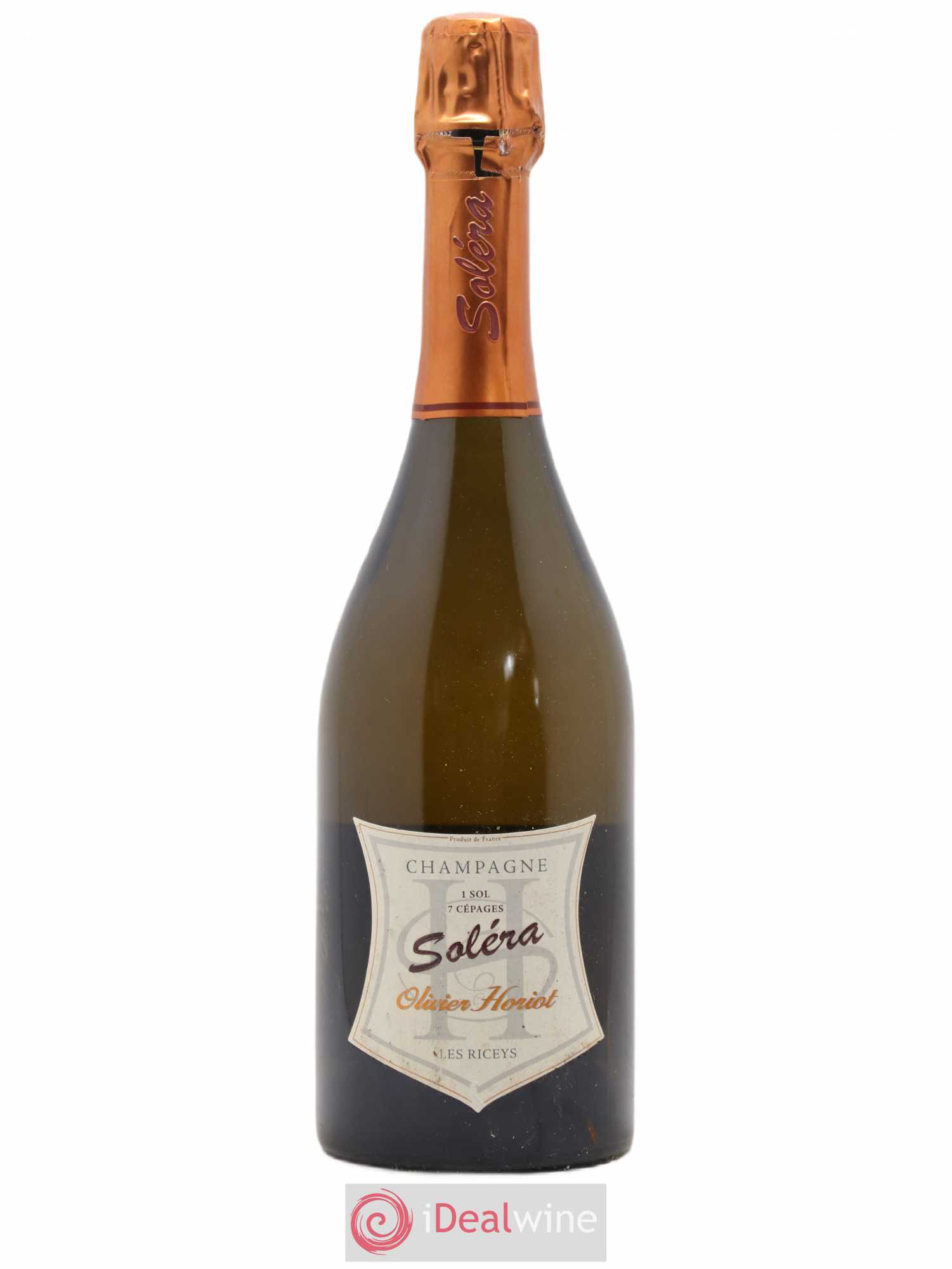 Soléra Brut Nature Olivier Horiot - Lot de 1 bouteille - 0