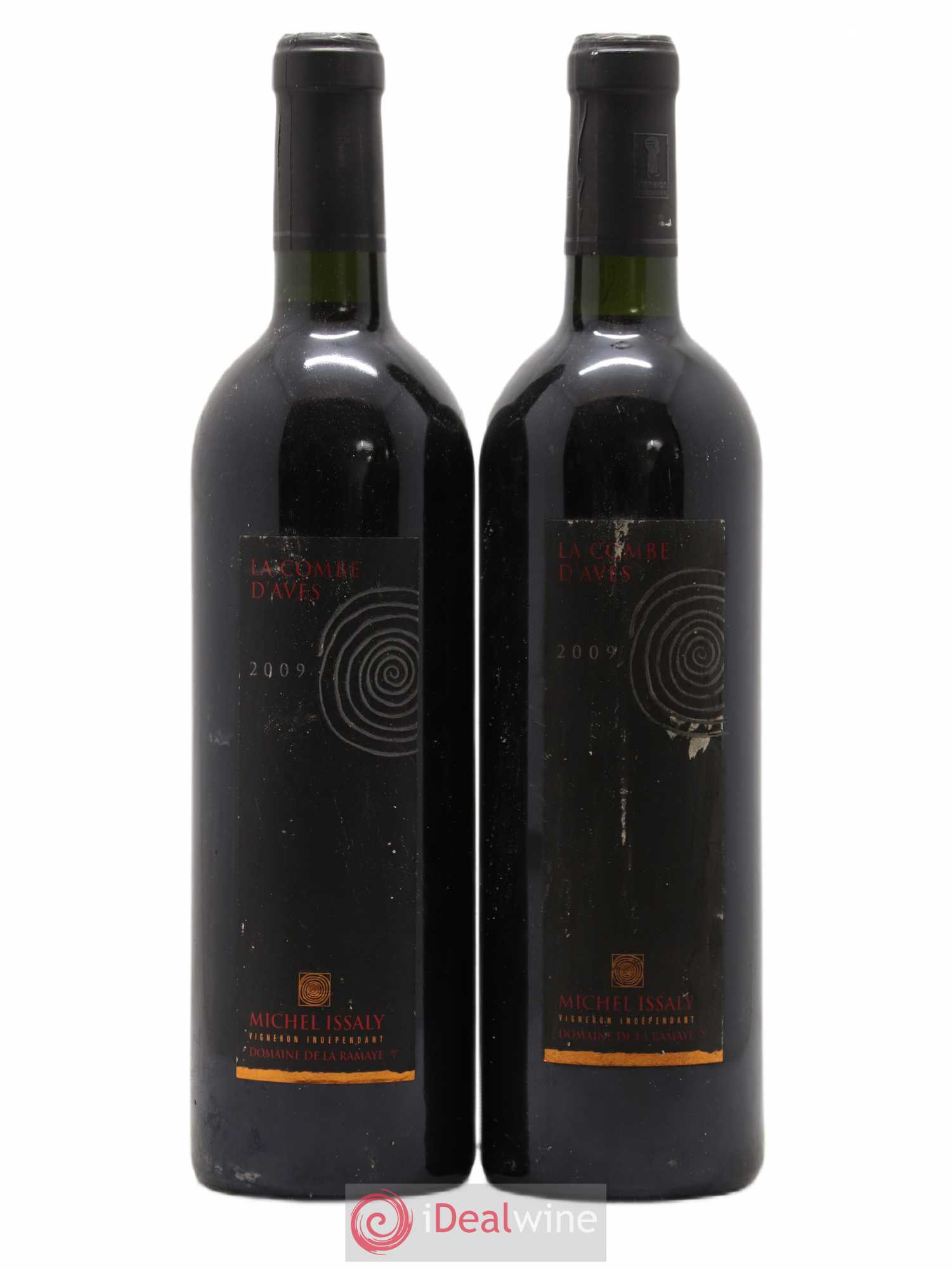 Sud-Ouest Combe d'Aves Issaly 2009 - Lot de 2 bouteilles - 0