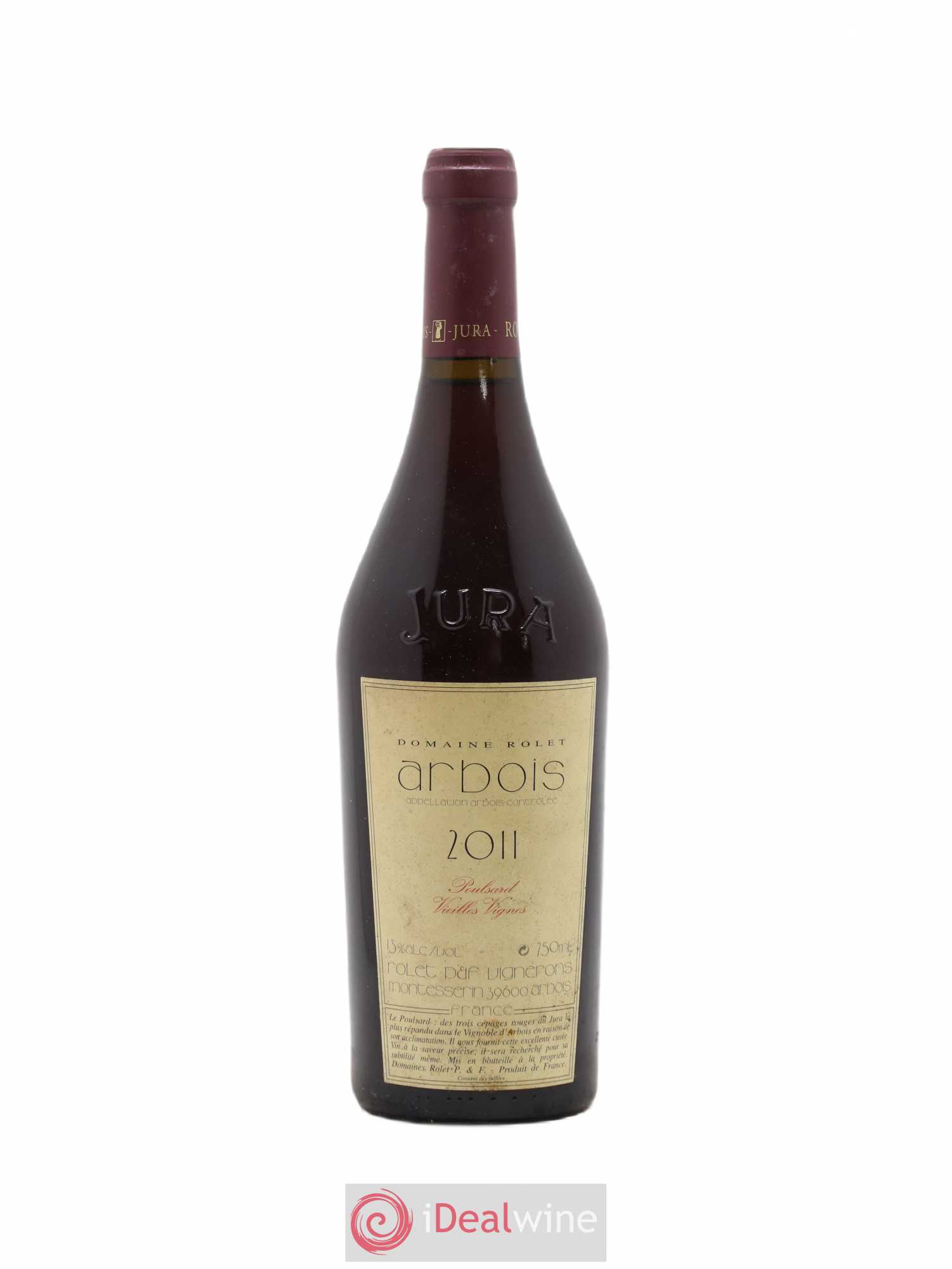 Arbois Poulsard Vielles vignes Rollet 2011 - Posten von 1 Flasche - 0