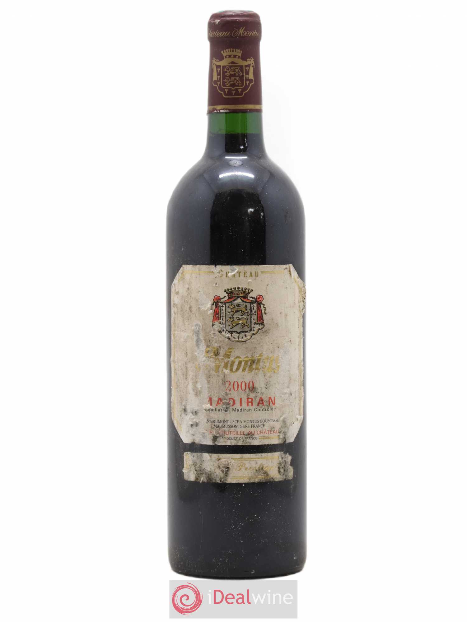 Madiran Château Montus-Prestige Alain Brumont 2000 - Lot de 1 bouteille - 0