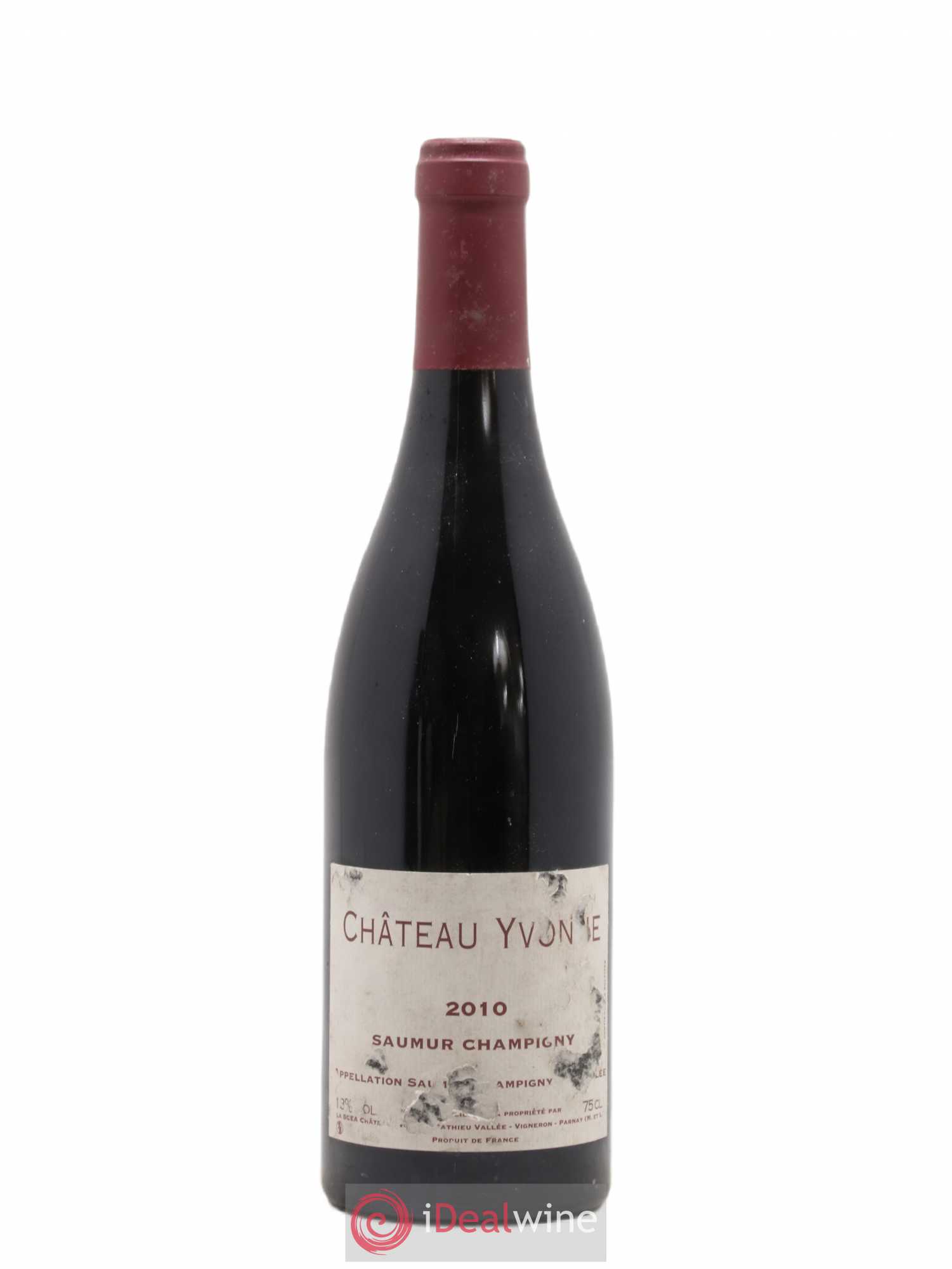 Saumur-Champigny Château Yvonne 2010 - Lot de 1 bouteille - 0