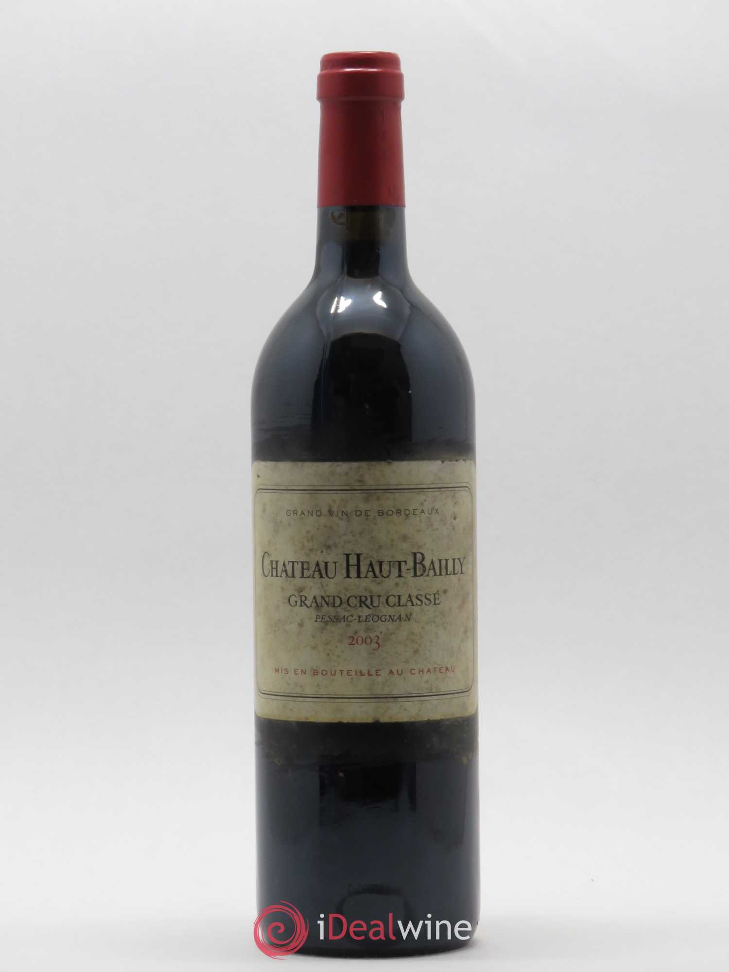 Château Haut-Bailly Cru Classé de Graves 2003 - Lot de 1 bouteille - 0