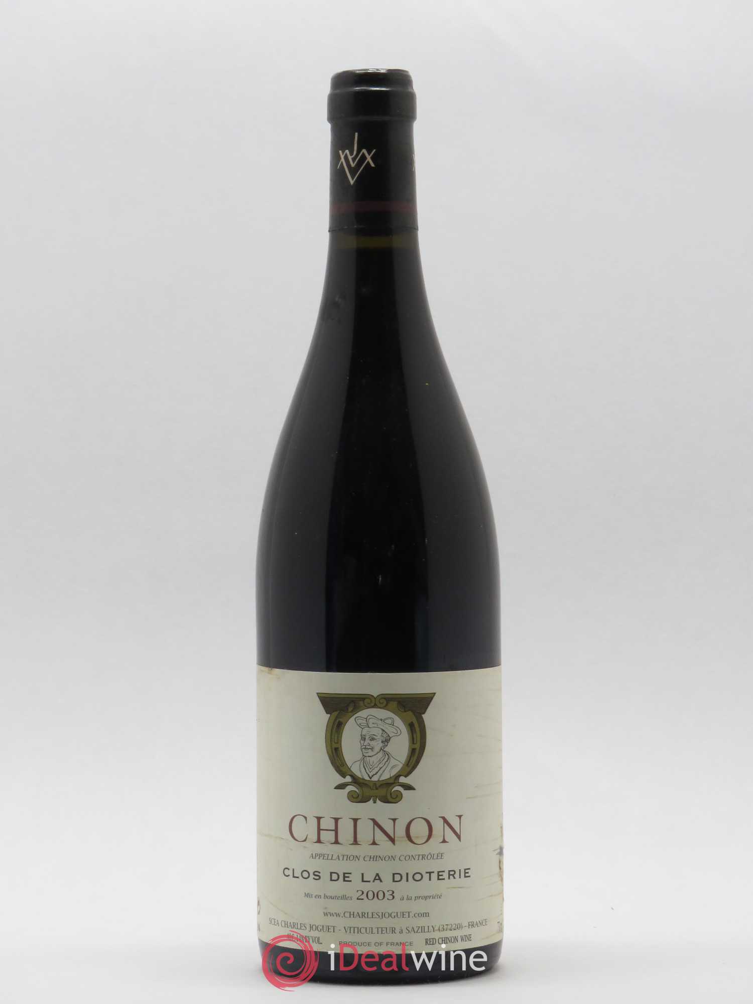 Chinon Clos de La Dioterie Charles Joguet 2003 - Lot de 1 bouteille - 0