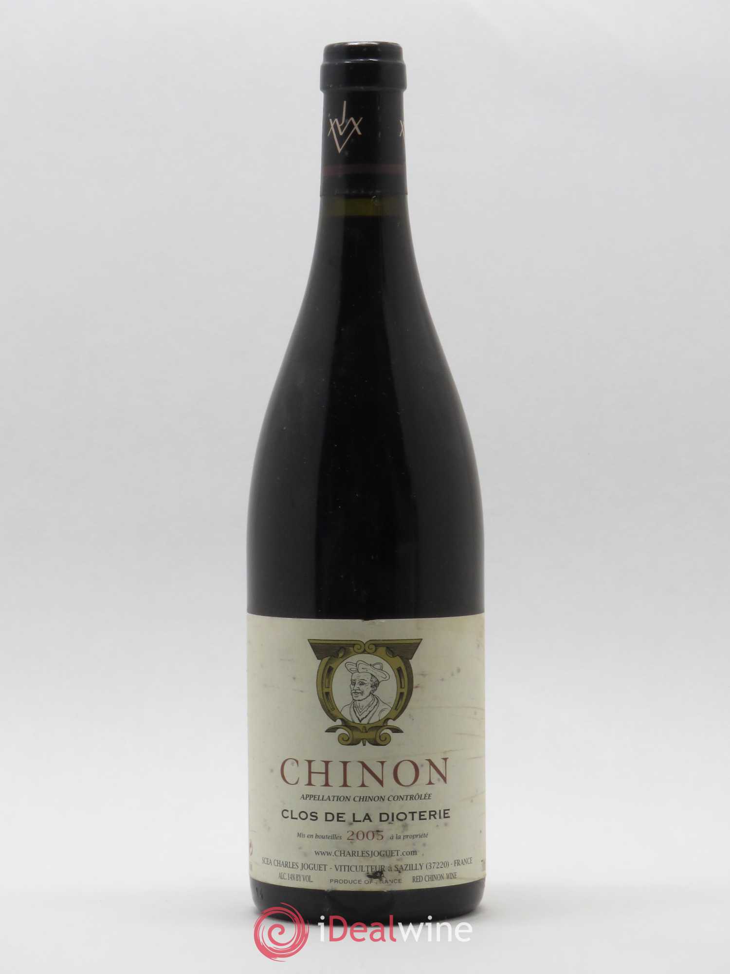 Chinon Clos de La Dioterie Charles Joguet 2005 - Lot de 1 bouteille - 0