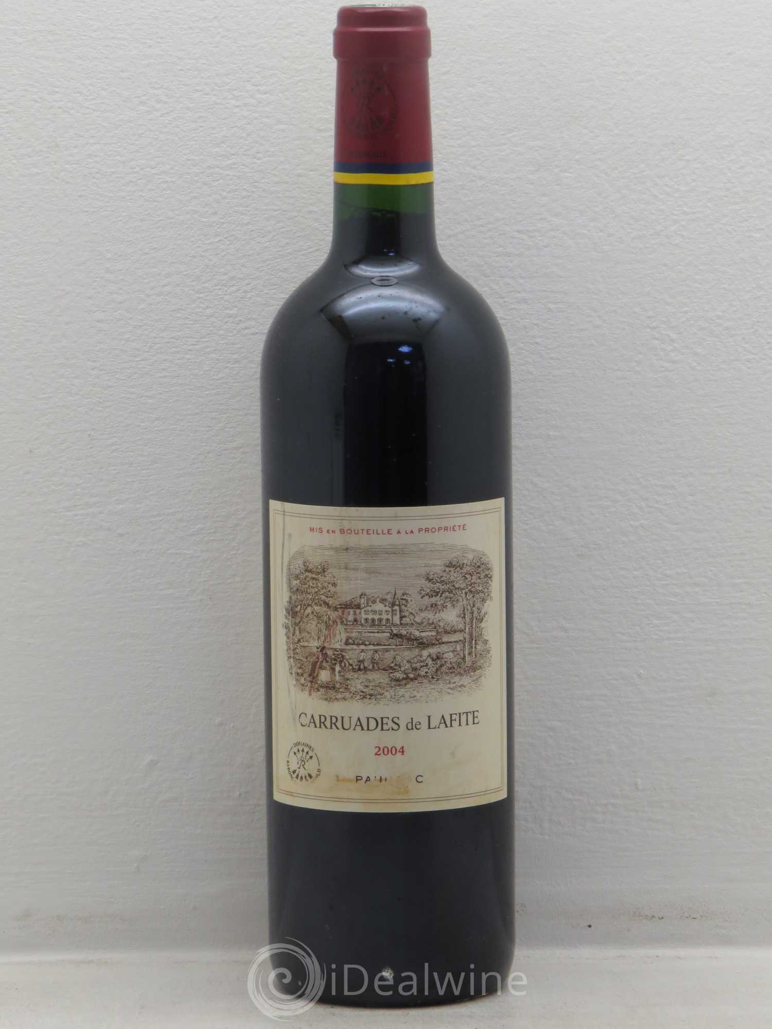 Carruades de Lafite Rothschild Second Vin 2004 - Lot de 1 bouteille - 0