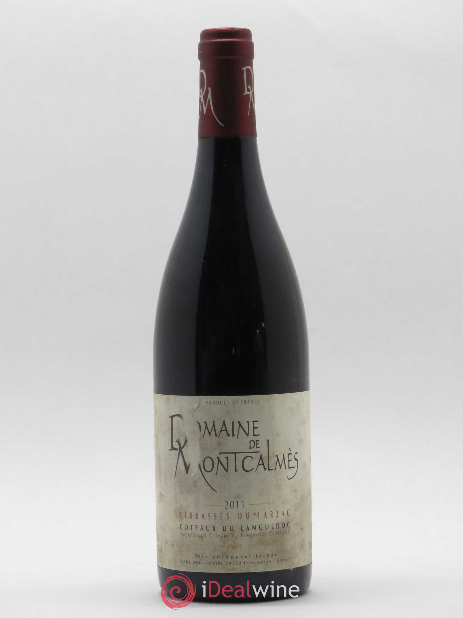 Terrasses du Larzac Domaine de Montcalmès Frédéric Pourtalié 2011 - Lot de 1 bouteille - 0