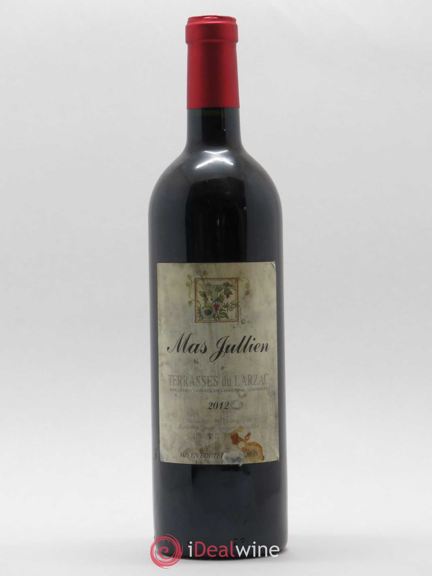 Terrasses du Larzac Mas Jullien Olivier Jullien 2012 - Lot de 1 bouteille - 0