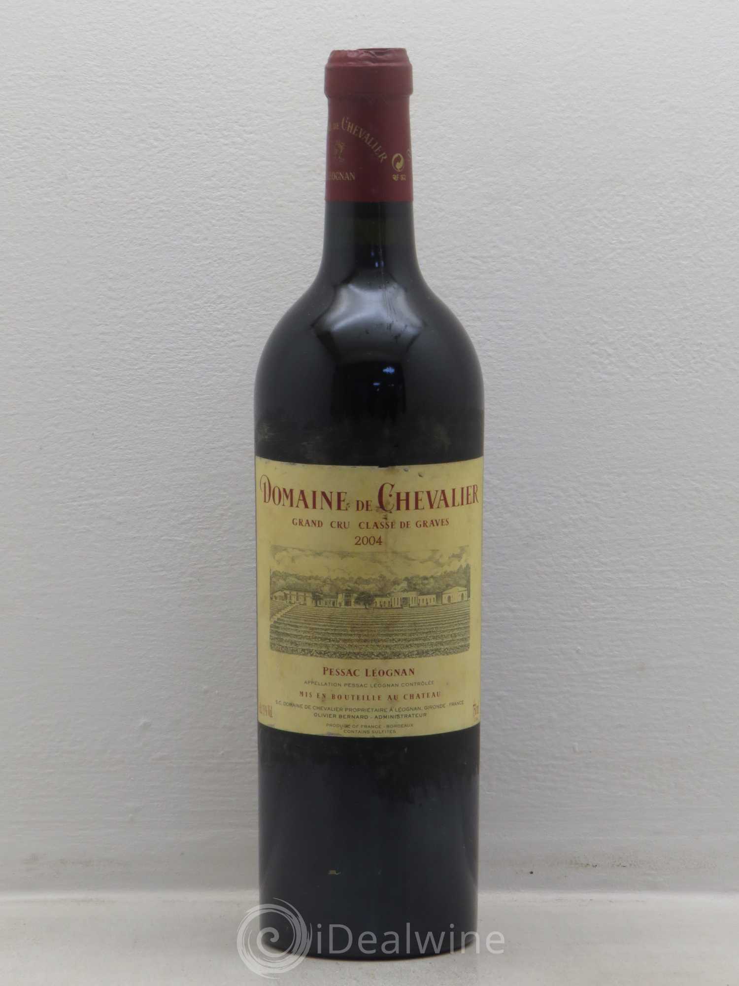 Domaine de Chevalier Cru Classé de Graves 2004 - Lot de 1 bouteille - 0