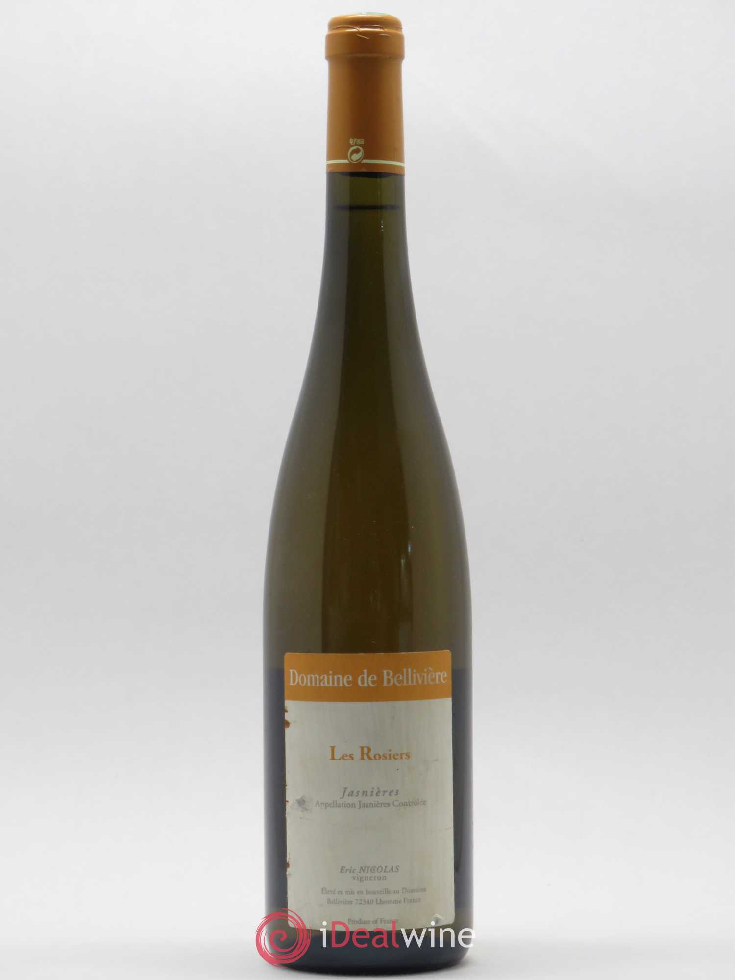 Jasnières Les Rosiers Domaine de Bellivière 2013 - Lot de 1 bouteille - 0