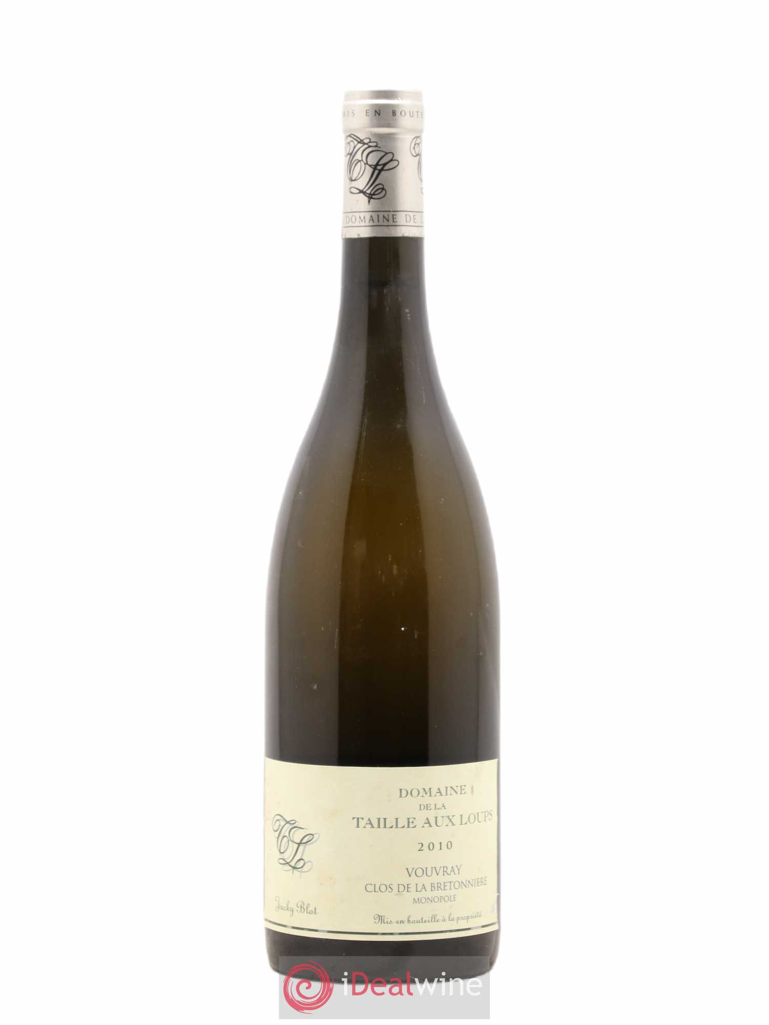 Vouvray Clos de la Bretonnière La Taille aux Loups 2010 - Lot de 1 bouteille - 0