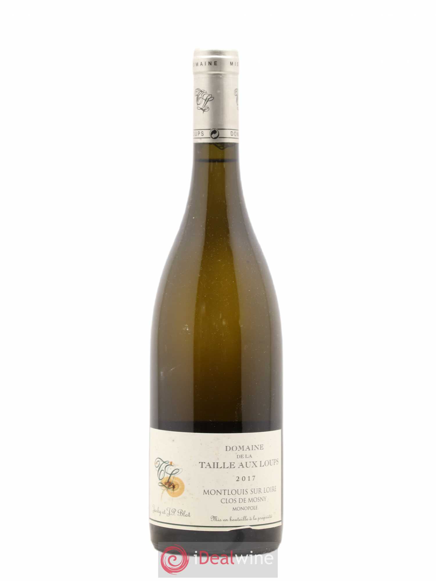 Montlouis-sur-Loire Clos de Mosny La Taille aux Loups - Jacky Blot 2017 - Lot de 1 bouteille - 0