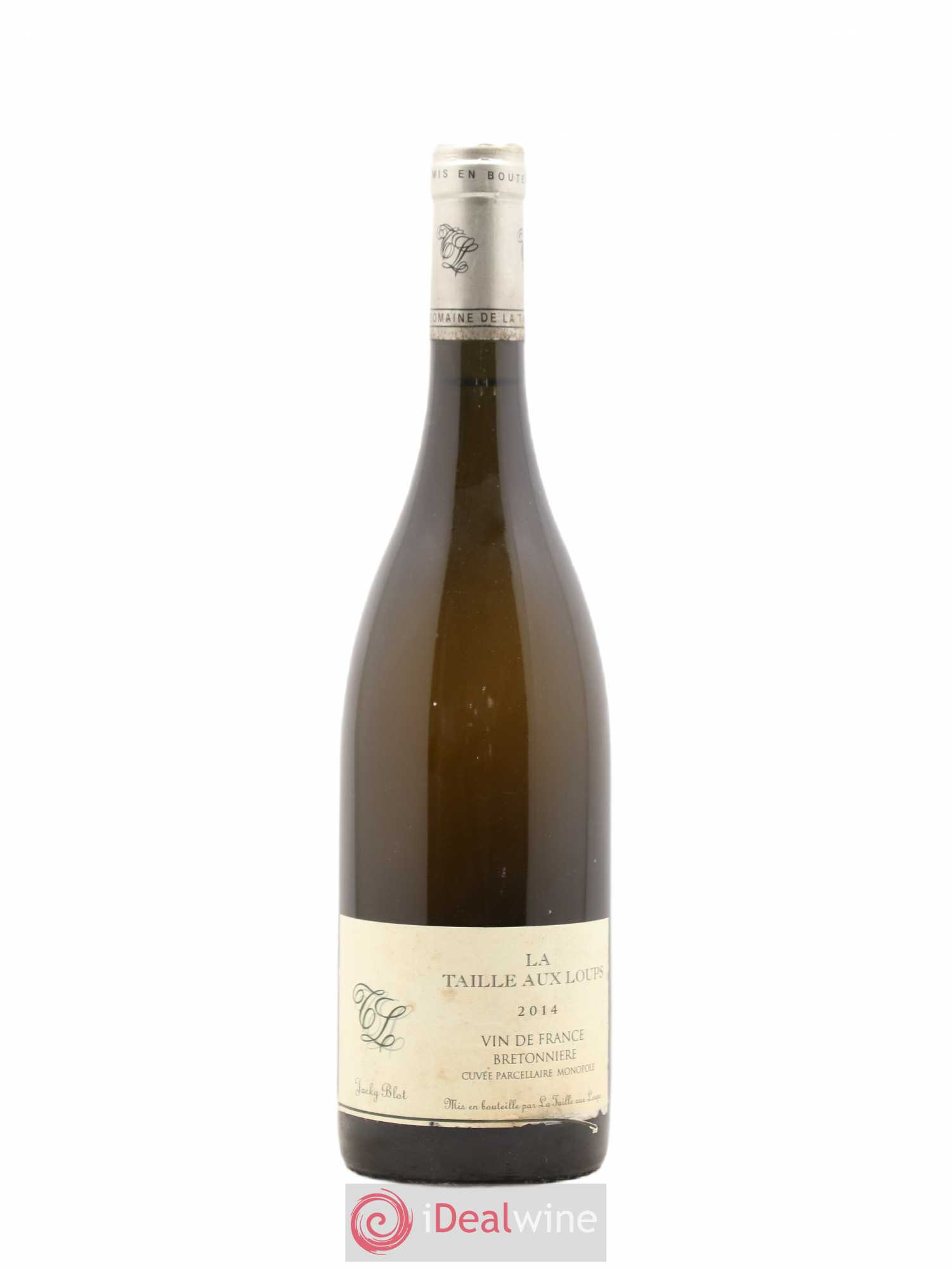 Vin de France Bretonnière La Taille aux Loups - Jacky Blot 2014 - Lot de 1 bouteille - 0