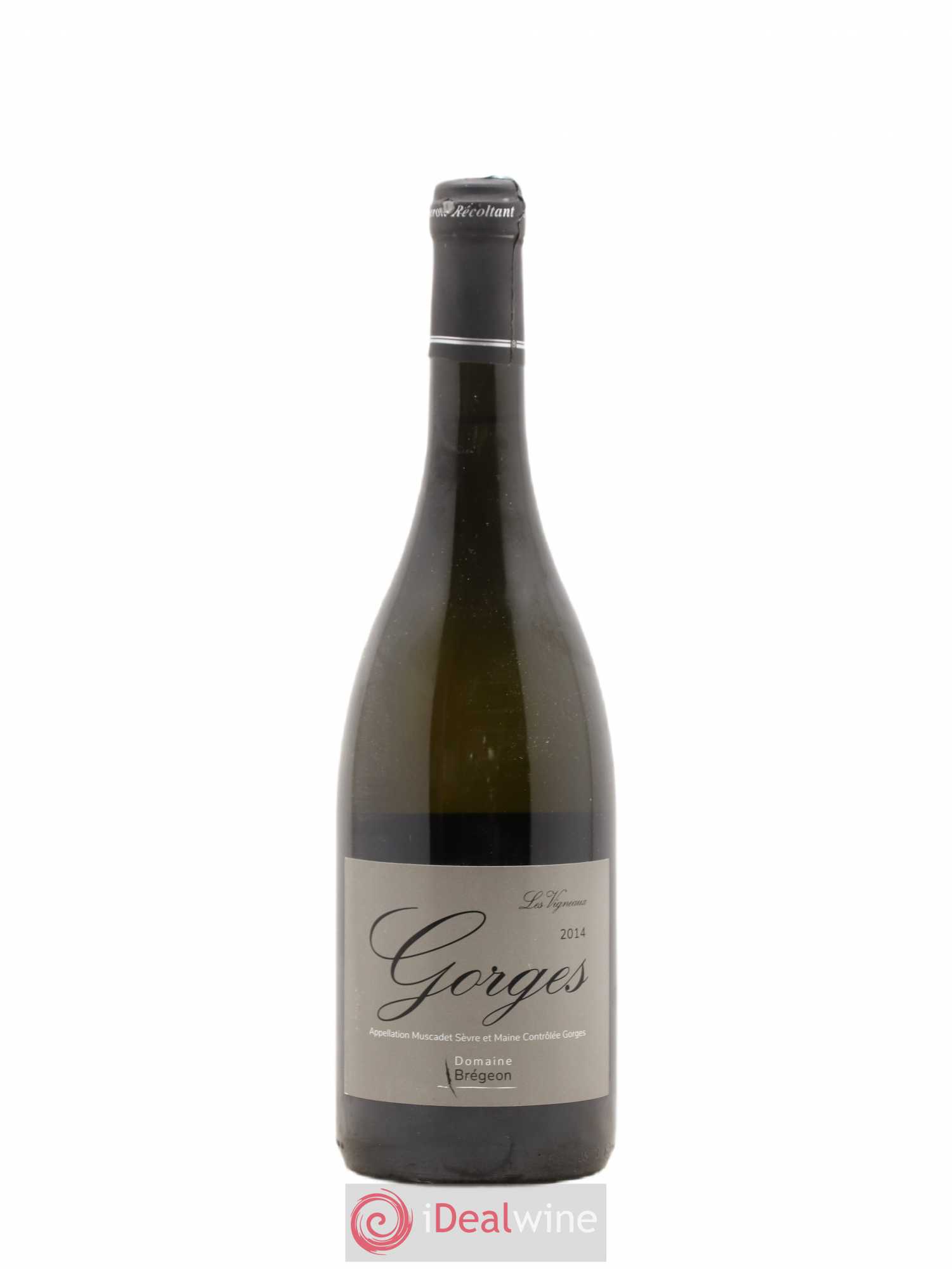 Muscadet-Sèvre-et-Maine Lailler Brégeon Gorges Les Vigneaux 2014 - Posten von 1 Flasche - 0