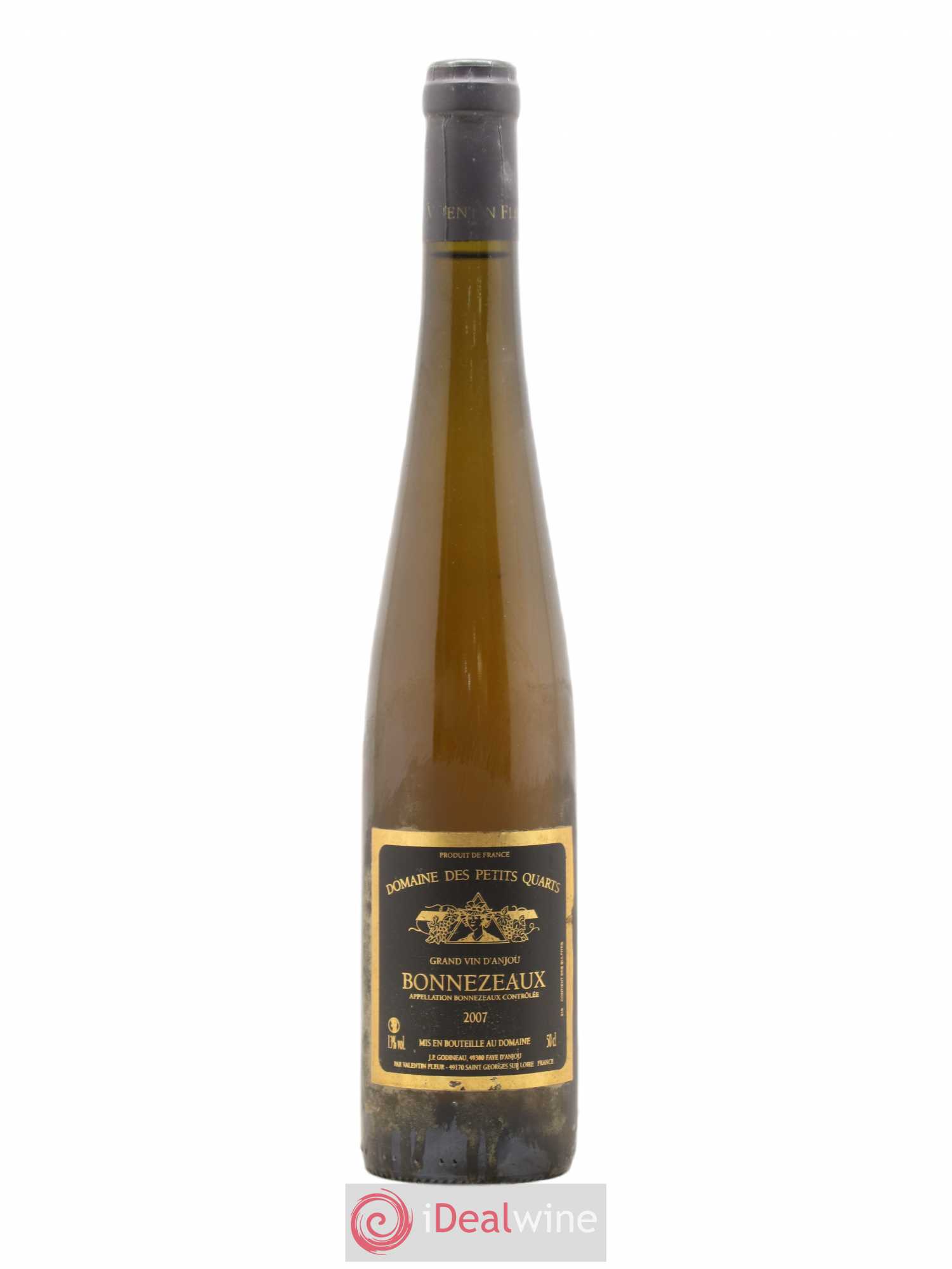 Bonnezeaux Petits Quarts 50Cl 2007 - Lotto di 1 bottiglia - 0