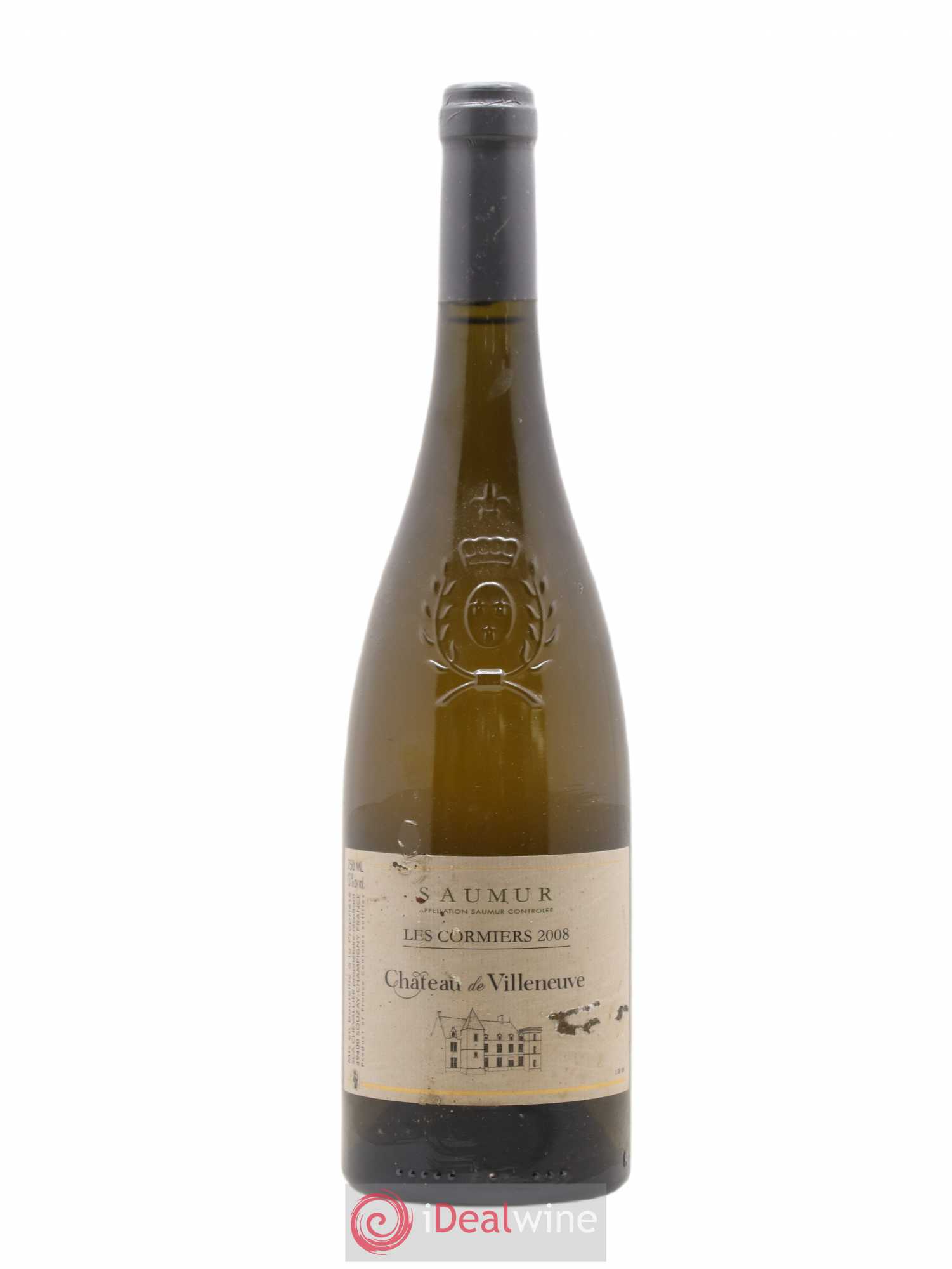 Saumur Les Cormiers Château de Villeneuve 2008 - Lot de 1 bouteille - 0