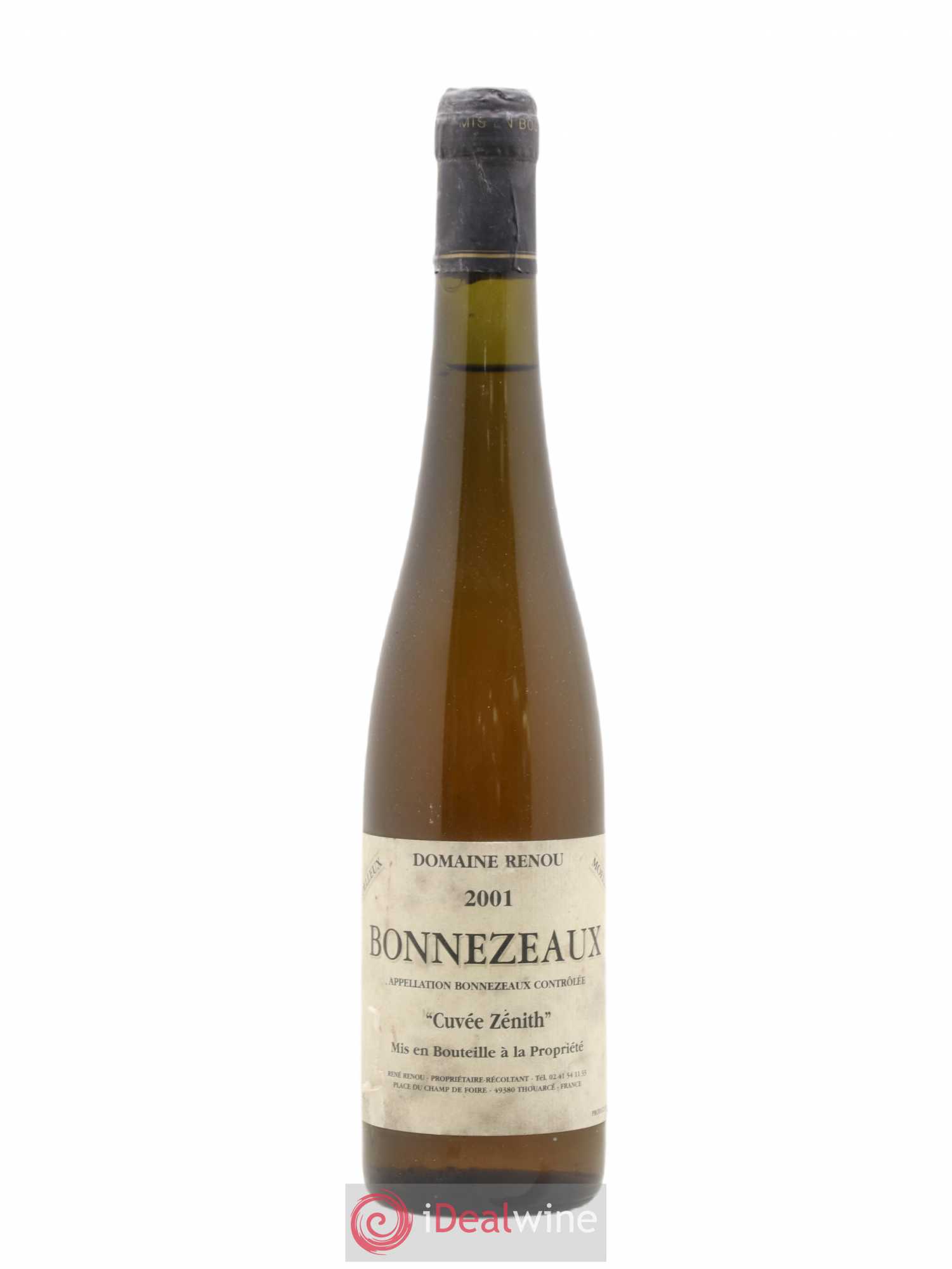 Bonnezeaux Cuvée Zénith René Renou 50cl 2001 - Posten von 1 Flasche - 0