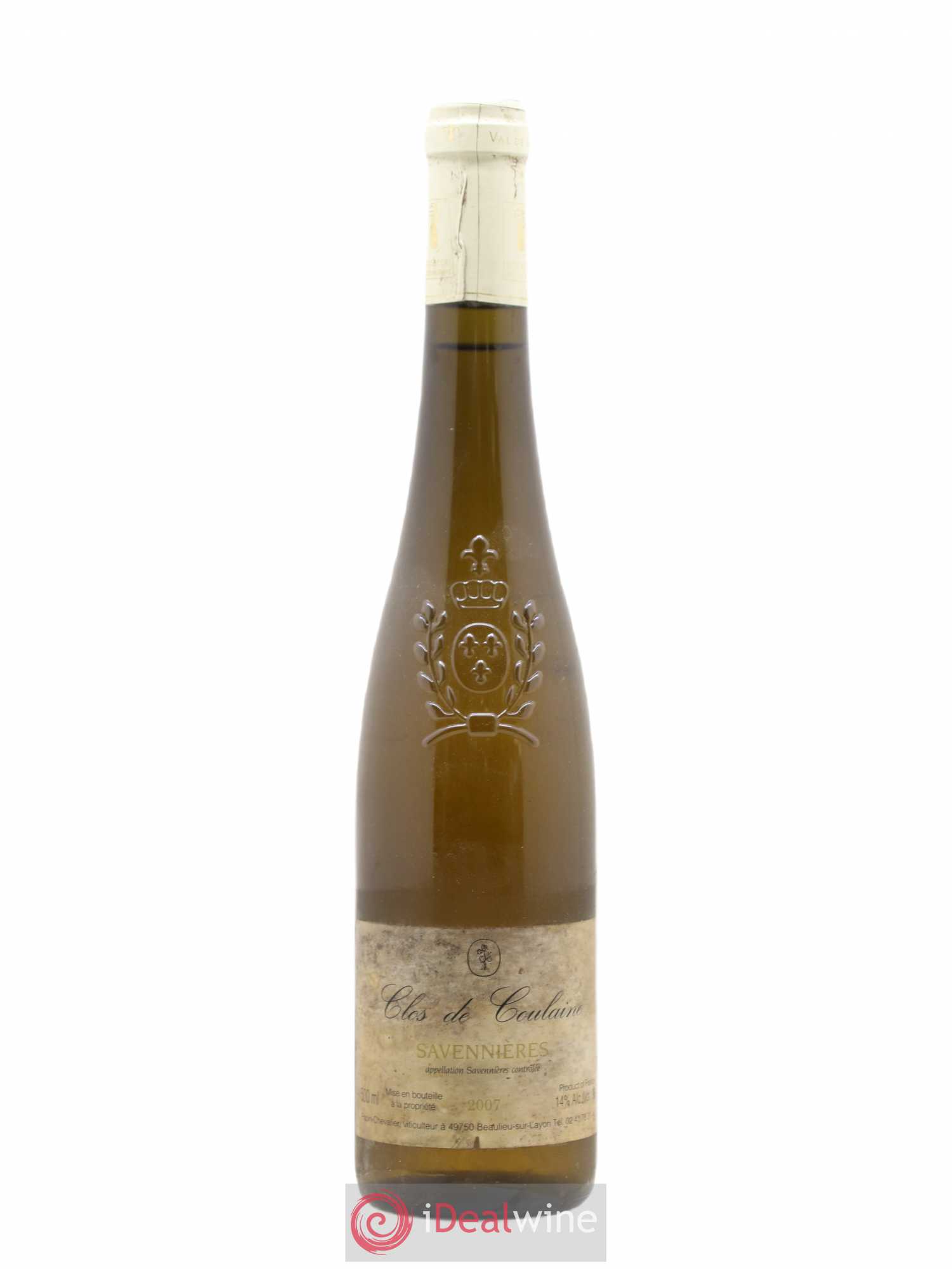 Savennières Clos De Coulaines Paon-Chevalier 50cl 2007 - Posten von 1 Flasche - 0