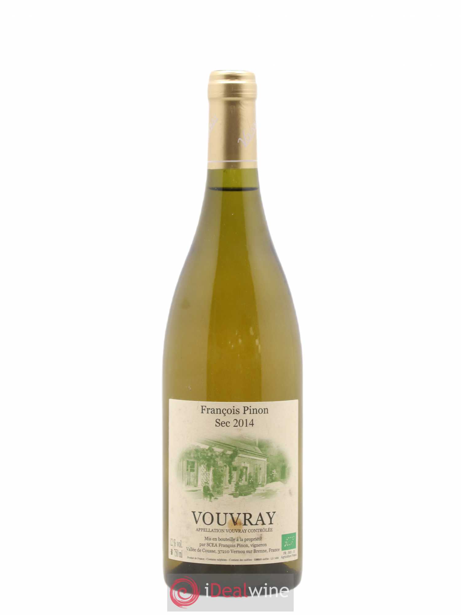Vouvray Francois Pinon 2014 - Posten von 1 Flasche - 0