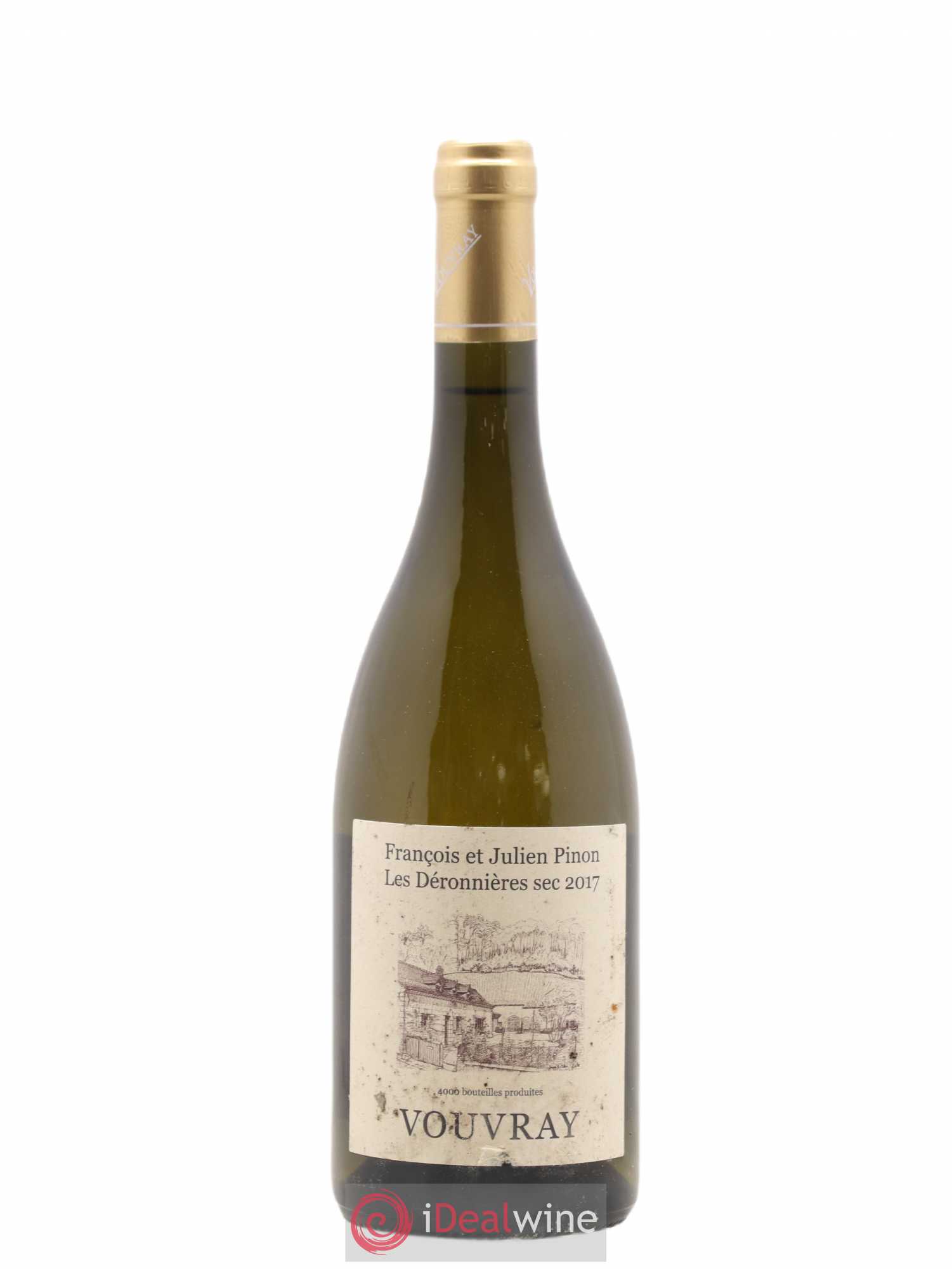 Vouvray Deronnieres Francois et Julien Pinon (sans prix de réserve) 2017 - Lotto di 1 bottiglia - 0