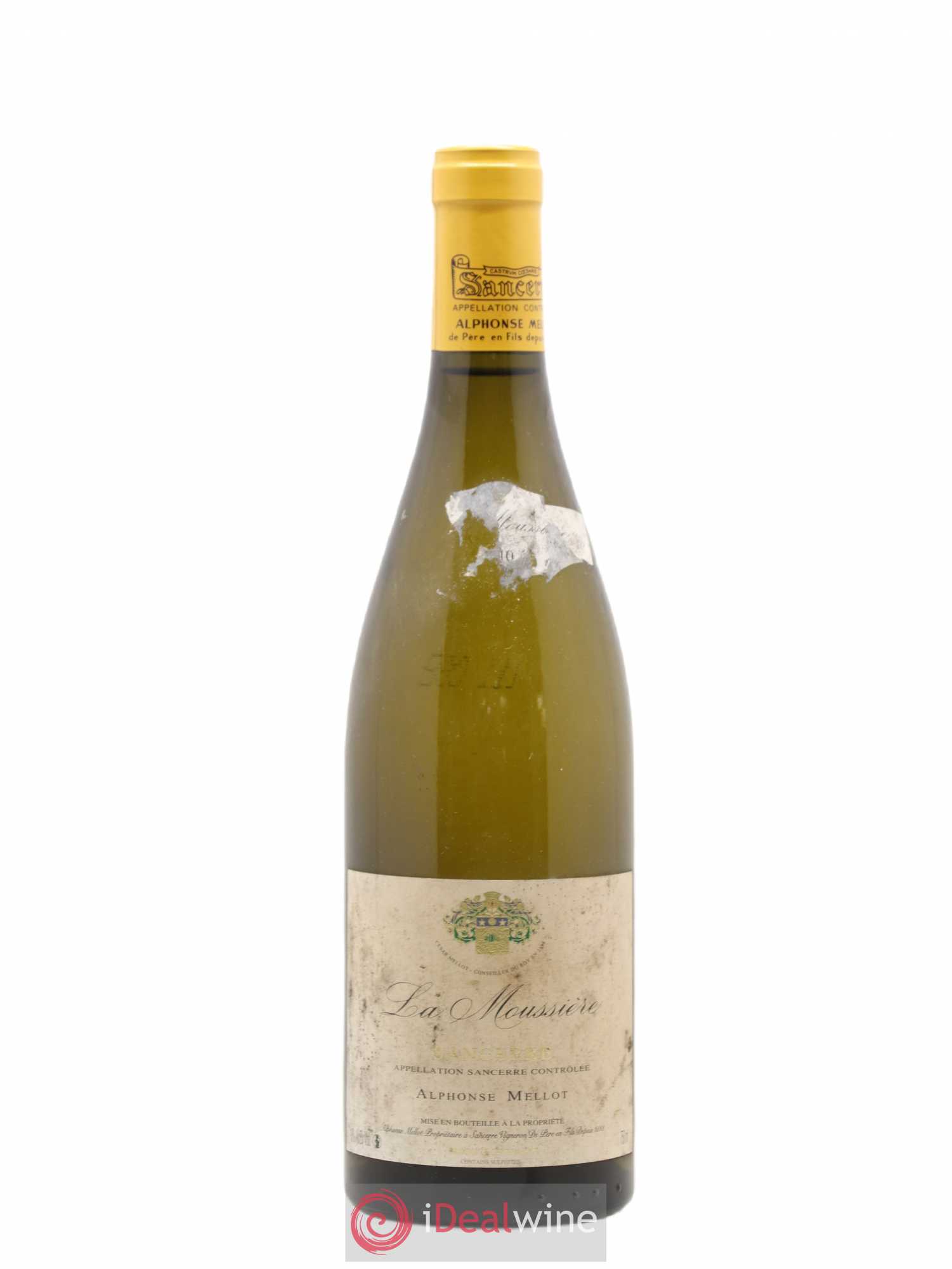 Sancerre La Moussière Alphonse Mellot 2010 - Lot de 1 bouteille - 0