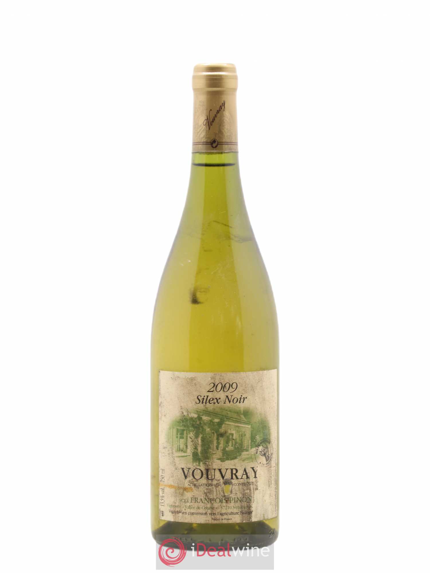 Vouvray Silex Noir Francois Pinon 2009 - Posten von 1 Flasche - 0