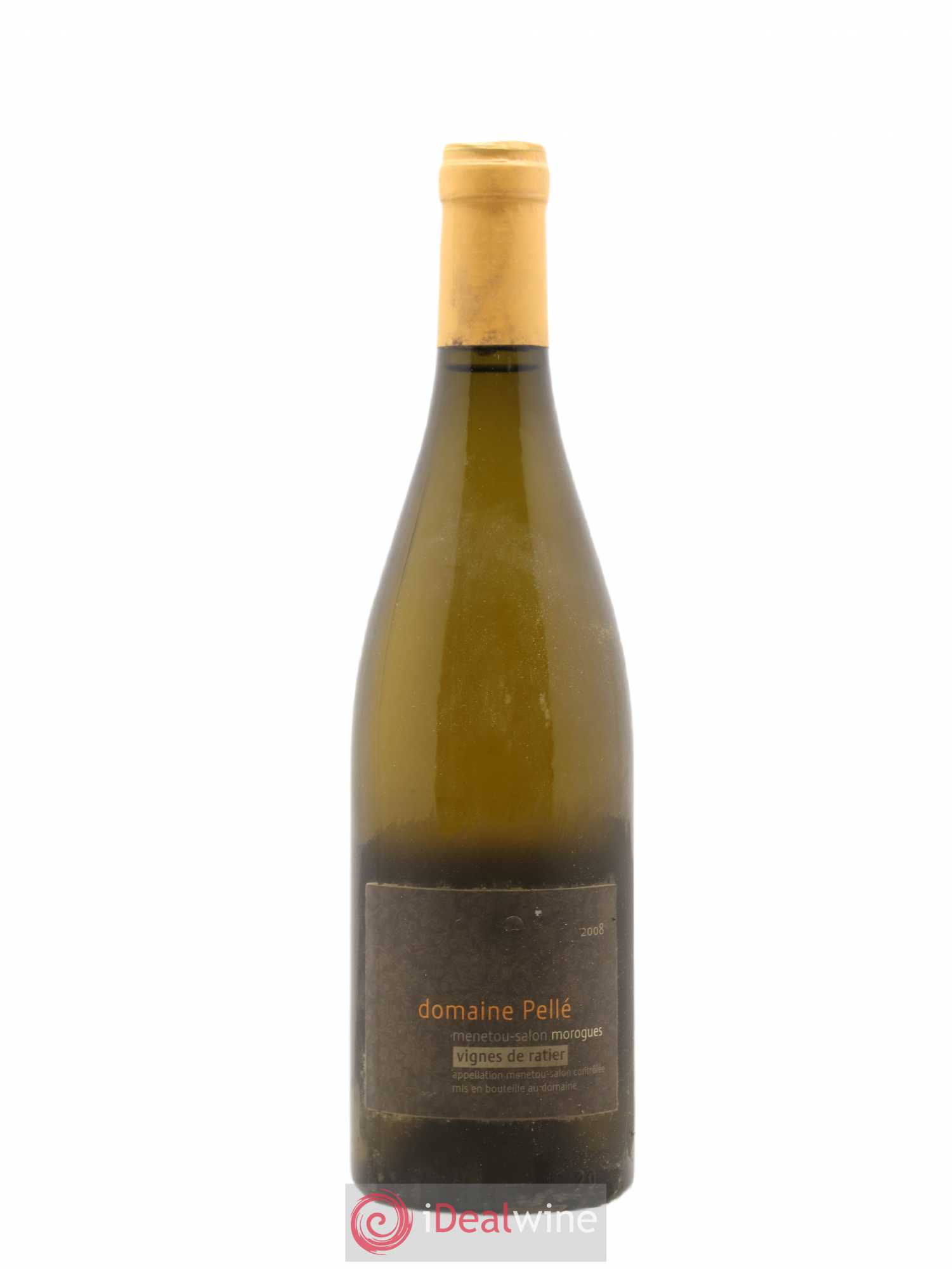 Menetou-Salon Vignes de Ratier Pellé Morogues (sans prix de réserve) 2008 - Posten von 1 Flasche - 0