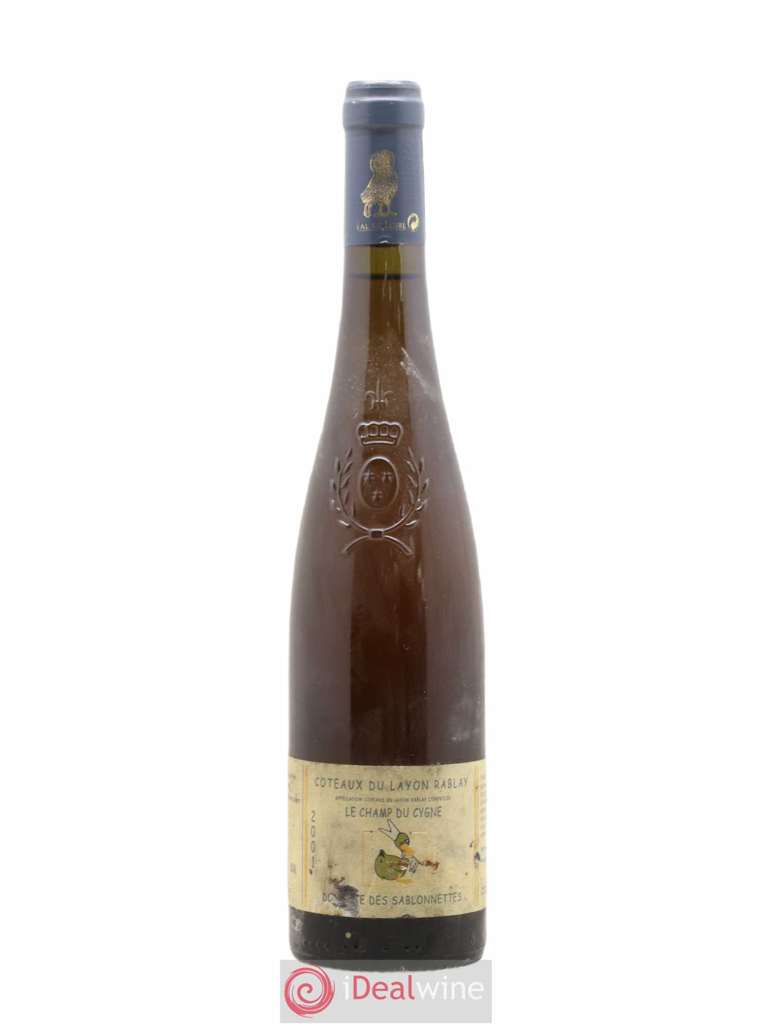 Coteaux du Layon Rablay Le Champ du Cygne Sablonnettes 50cl 2001 - Posten von 1 Flasche - 0