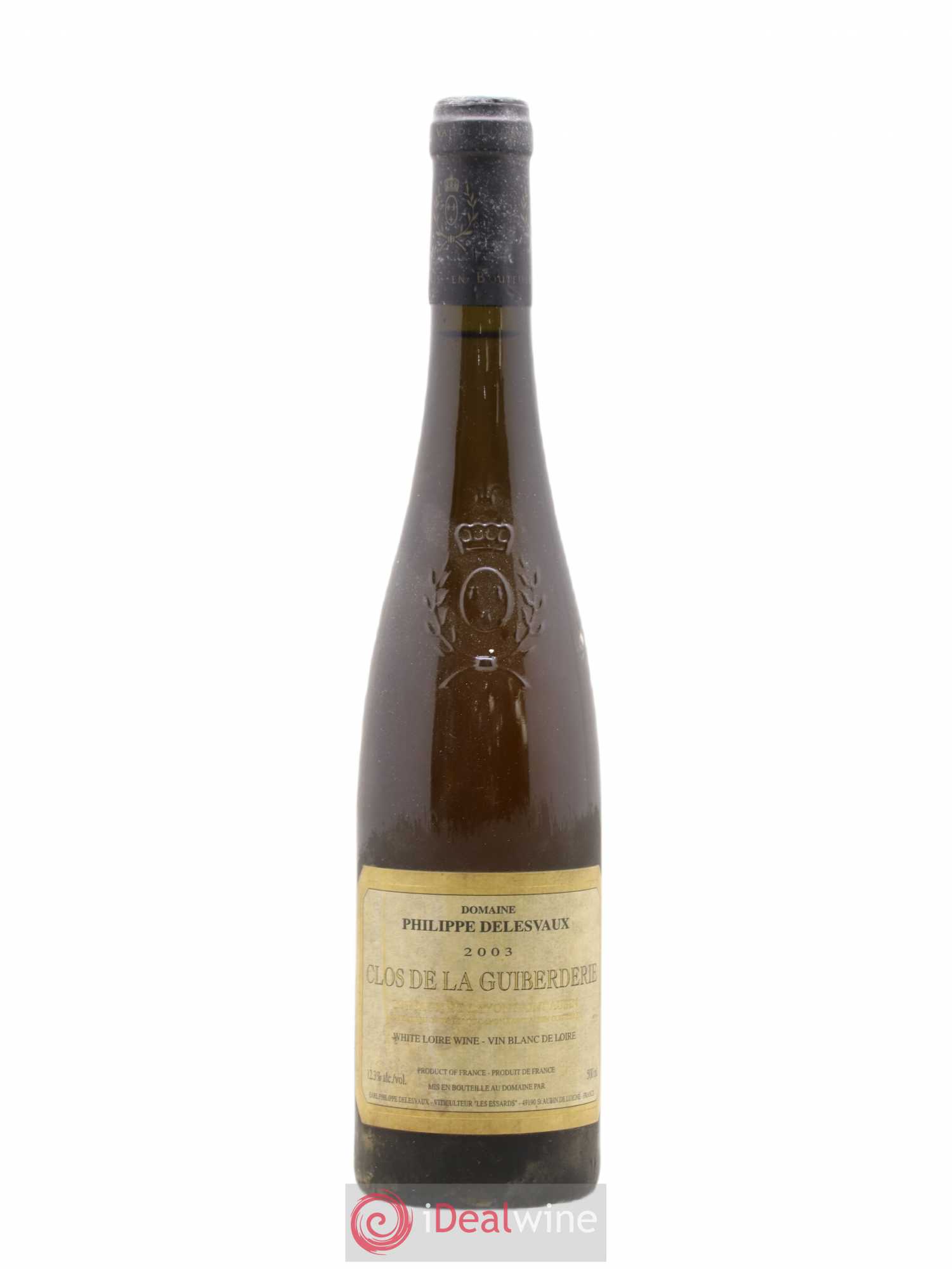Coteaux du Layon Delesvaux Clos de la Guiberderie 50cl 2003 - Posten von 1 Flasche - 0