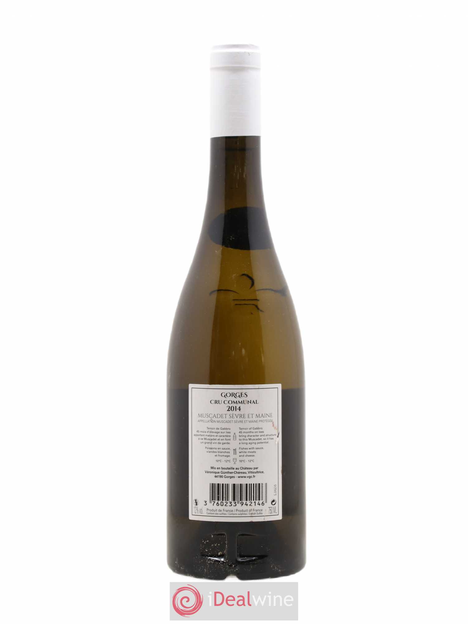 Muscadet Lailler Brégeon Gorges 2014 - Posten von 1 Flasche - 1