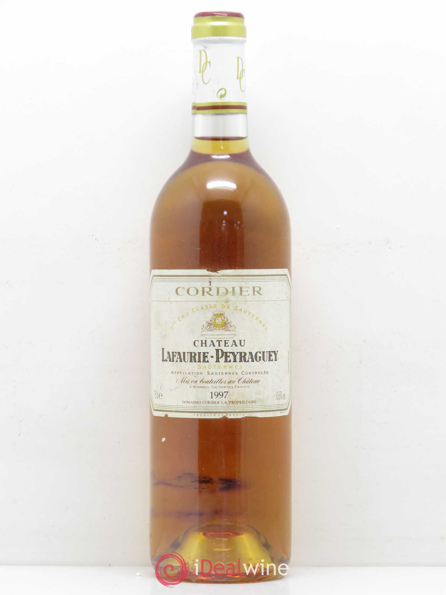 Château Lafaurie-Peyraguey 1er Grand Cru Classé 1997 - Lot de 1 bouteille - 0