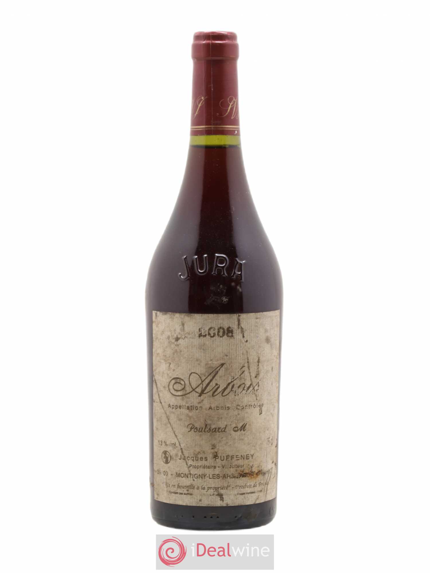 Arbois Poulsard M Jacques Puffeney 2008 - Lot de 1 bouteille - 0