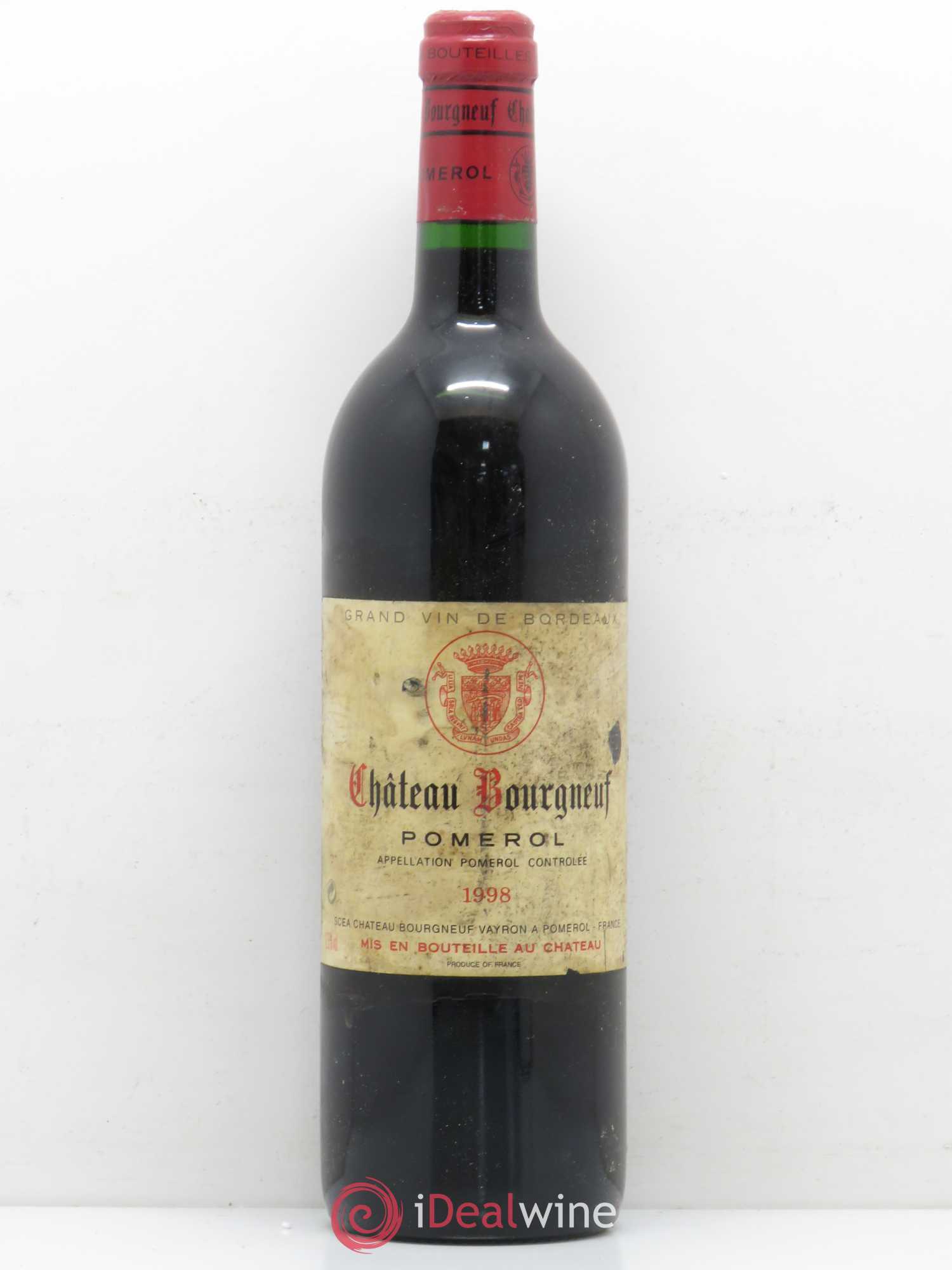 Château Bourgneuf Vayron 1998 - Lot de 1 bouteille - 0