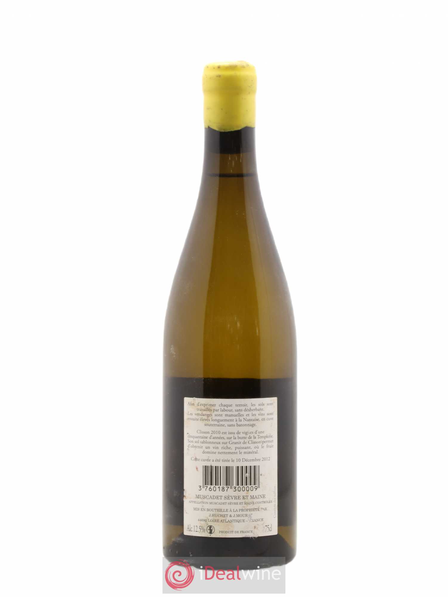 Muscadet-Sèvre-et-Maine Chemin de l'Excellence Clisson 2010 - Lot de 1 bouteille - 1