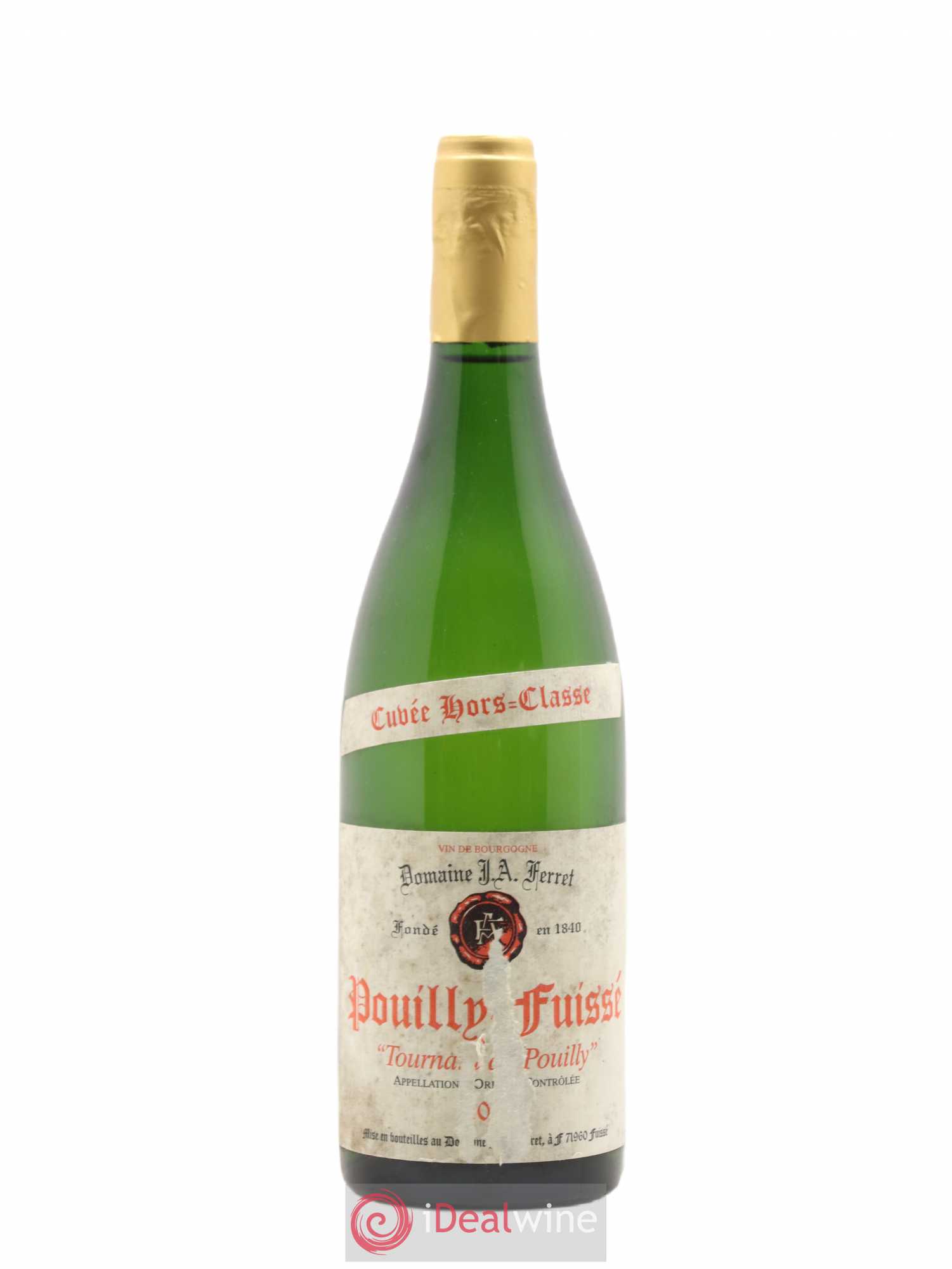 Pouilly-Fuissé 1er Cru Hors Classe Tournant de Pouilly J.A. Ferret (Domaine) 2015 - Lot de 1 bouteille - 0