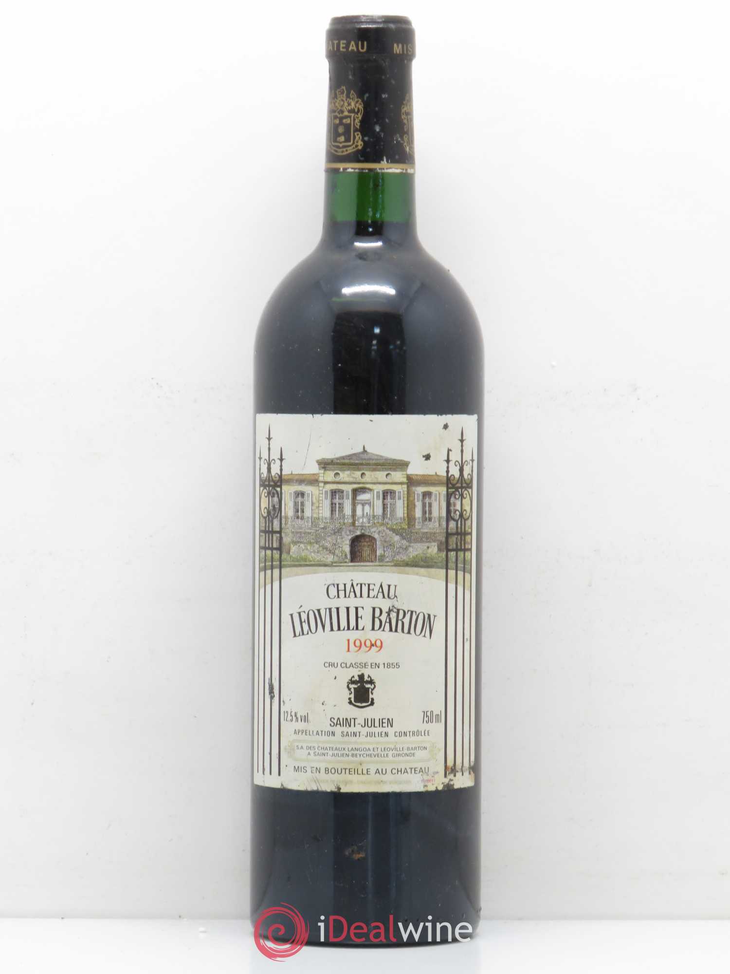 Château Léoville Barton 2ème Grand Cru Classé 1999 - Lot de 1 bouteille - 0