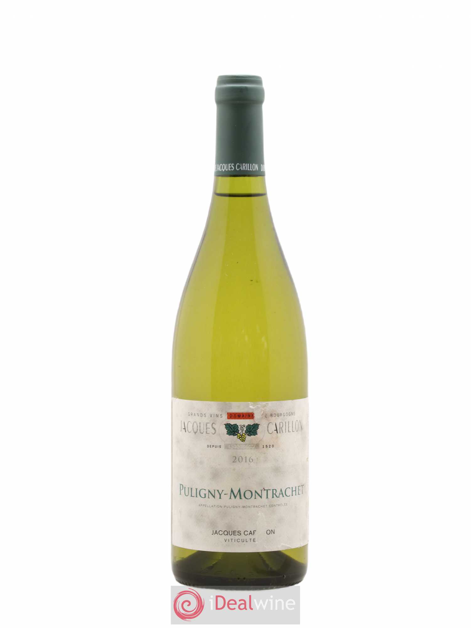 Puligny-Montrachet Jacques Carillon (Domaine) 2016 - Lot de 1 bouteille - 0