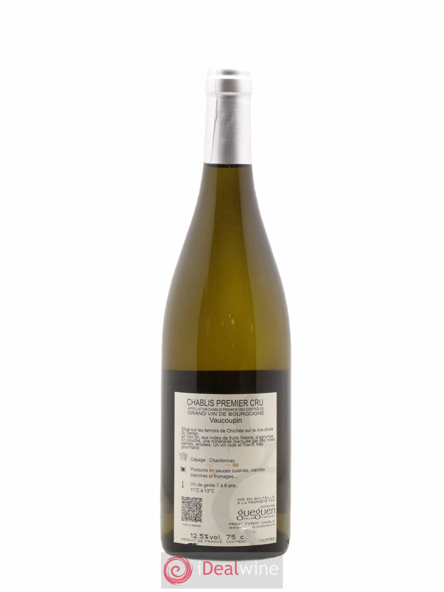 Chablis 1er Cru Vaucoupin Gueguen 2014 - Posten von 1 Flasche - 1