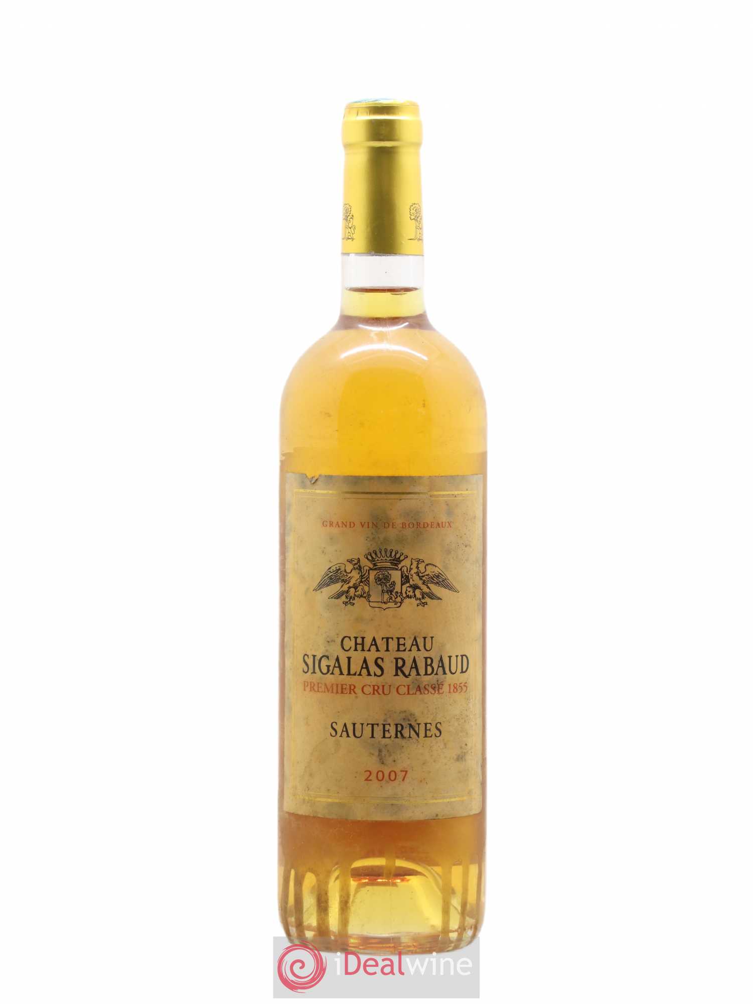 Château Sigalas Rabaud 1er Grand Cru Classé 2007 - Lotto di 1 bottiglia - 0