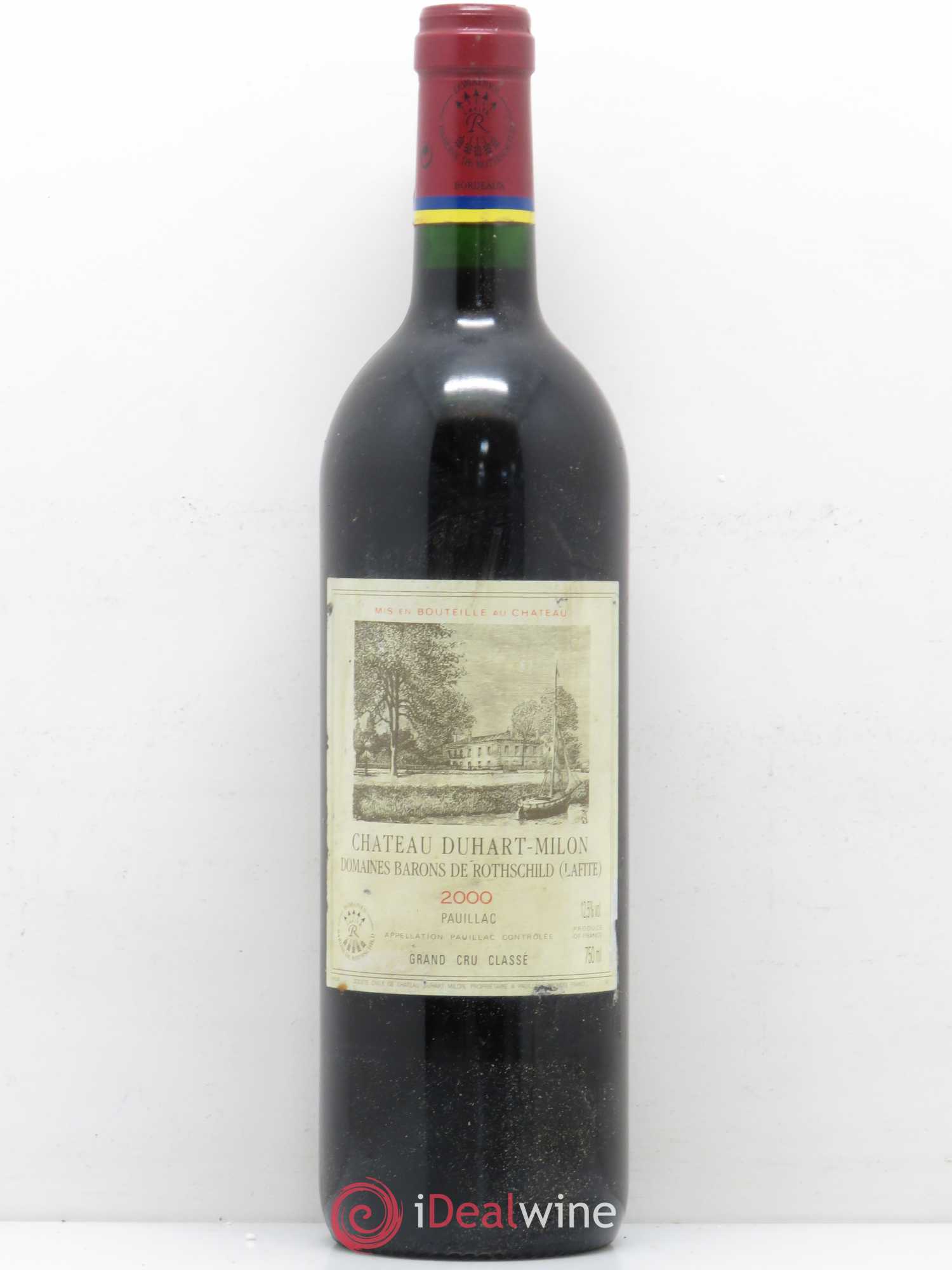 Château Duhart-Milon 4ème Grand Cru Classé 2000 - Lot de 1 bouteille - 0