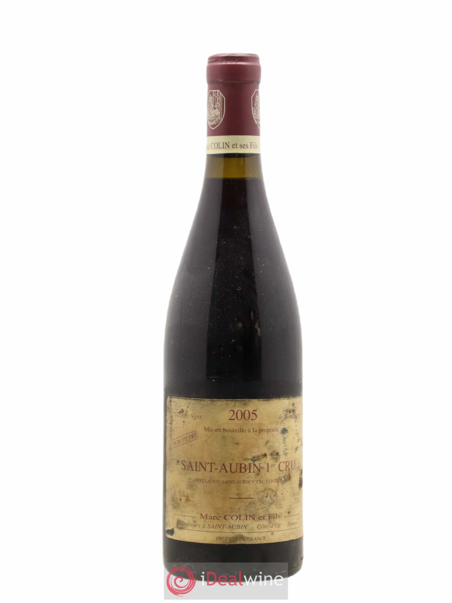 Saint-Aubin 1er Cru Marc Colin 2005 - Lot de 1 bouteille - 0