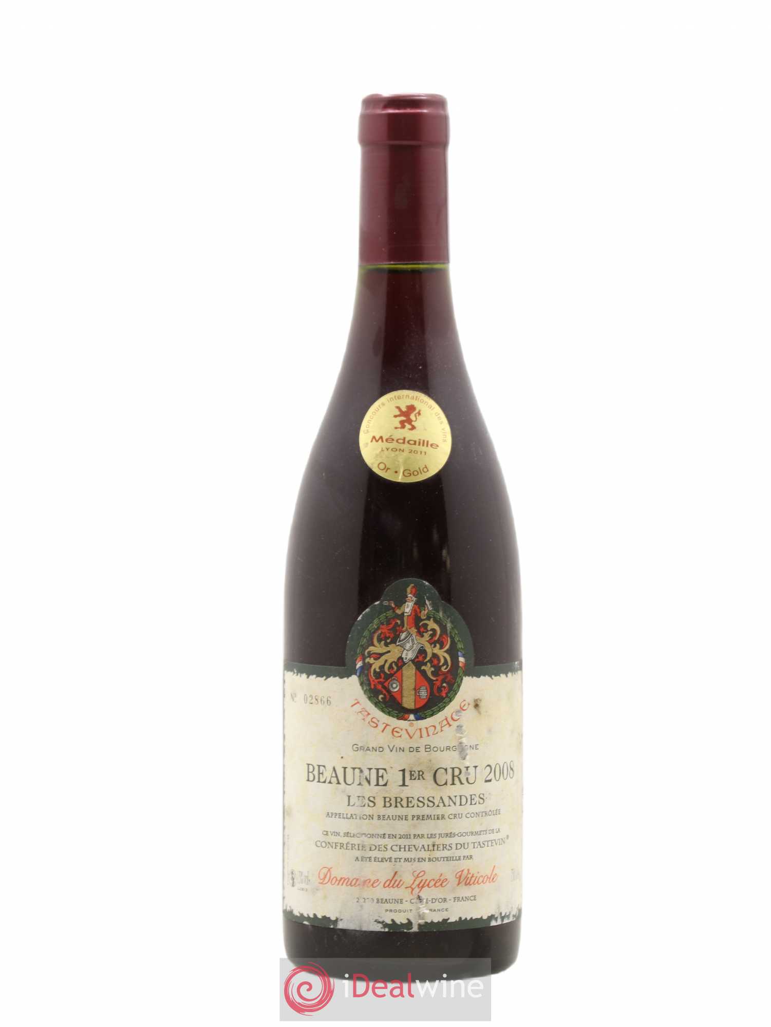 Beaune 1er Cru Bressandes Lycée viticole 2008 - Posten von 1 Flasche - 0