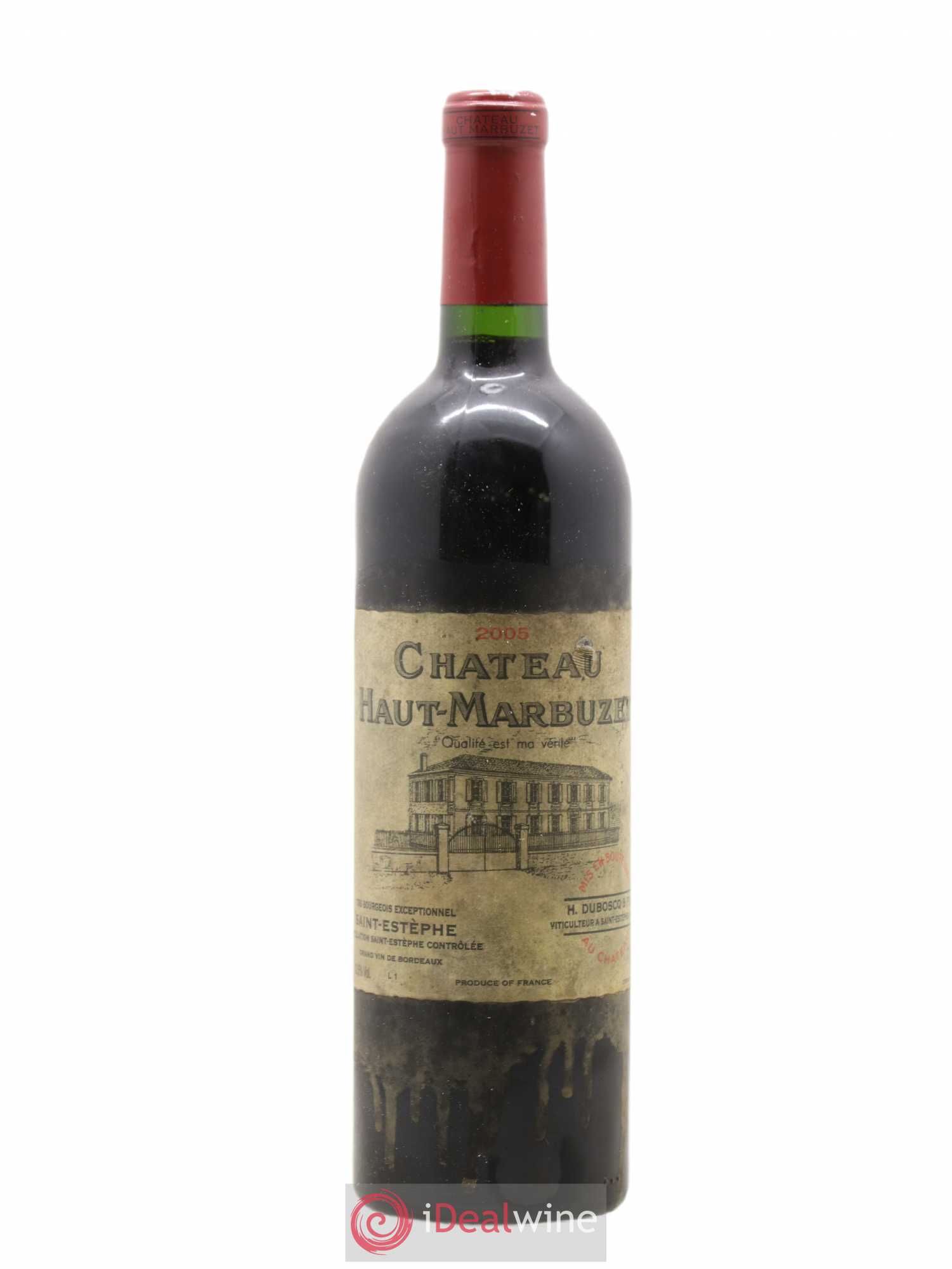 Château Haut Marbuzet 2005 - Lot de 1 bouteille - 0