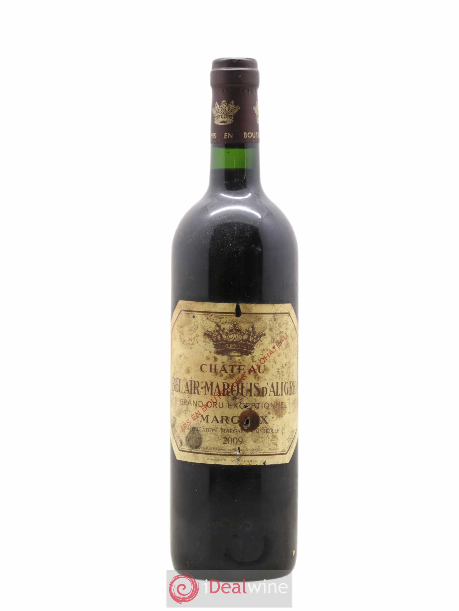 Château Bel Air Marquis d'Aligre 2009 - Lot de 1 bouteille - 0