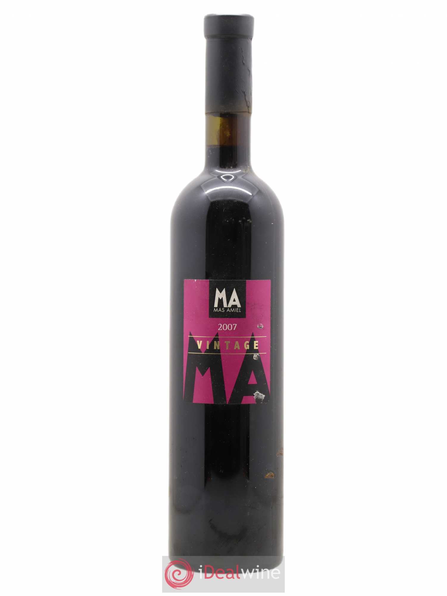 Maury Mas Amiel Vintage 2007 - Lot de 1 bouteille - 0