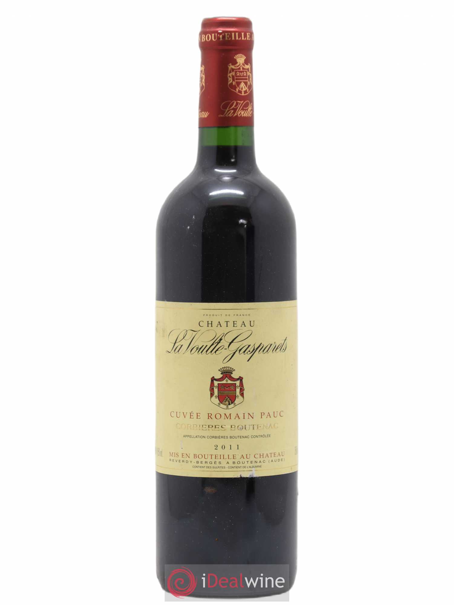 Corbières Boutenac La Voulte-Gasparets Cuvée Romain Pauc Patrick Reverdy 2011 - Lot de 1 bouteille - 0