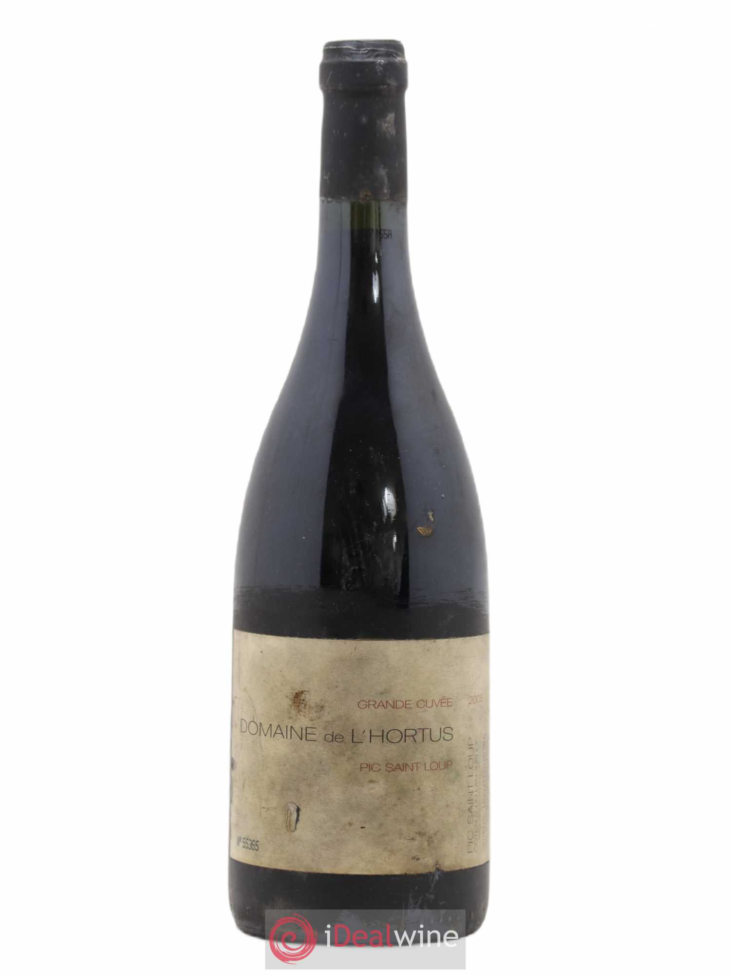 Pic Saint-Loup Domaine de L'Hortus Grande Cuvée Famille Orliac 2005 - Lot de 1 bouteille - 0